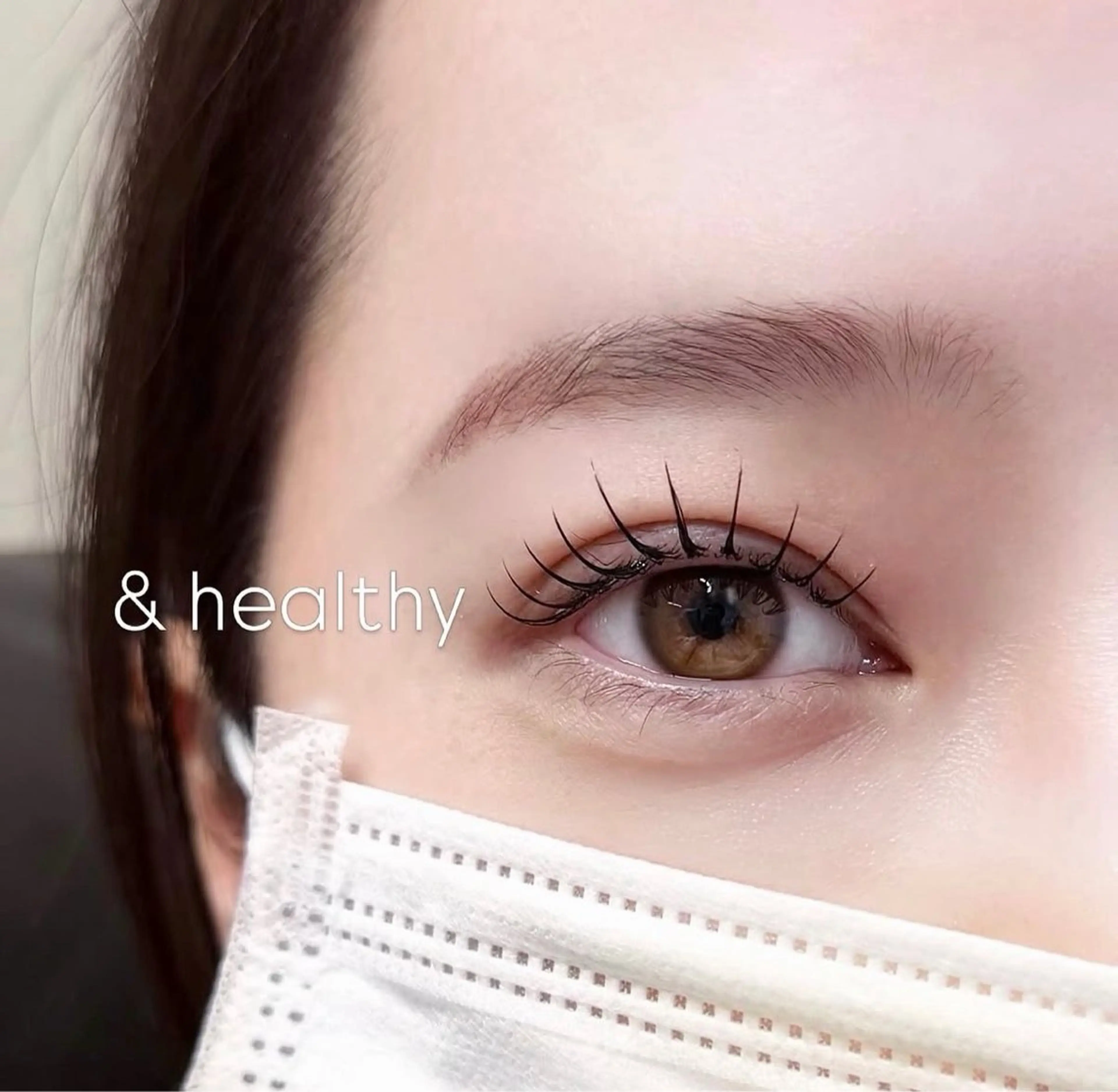 &ヘルシー(LEDエクステ80本)🥨本数相談可能🙆‍♀️の写真