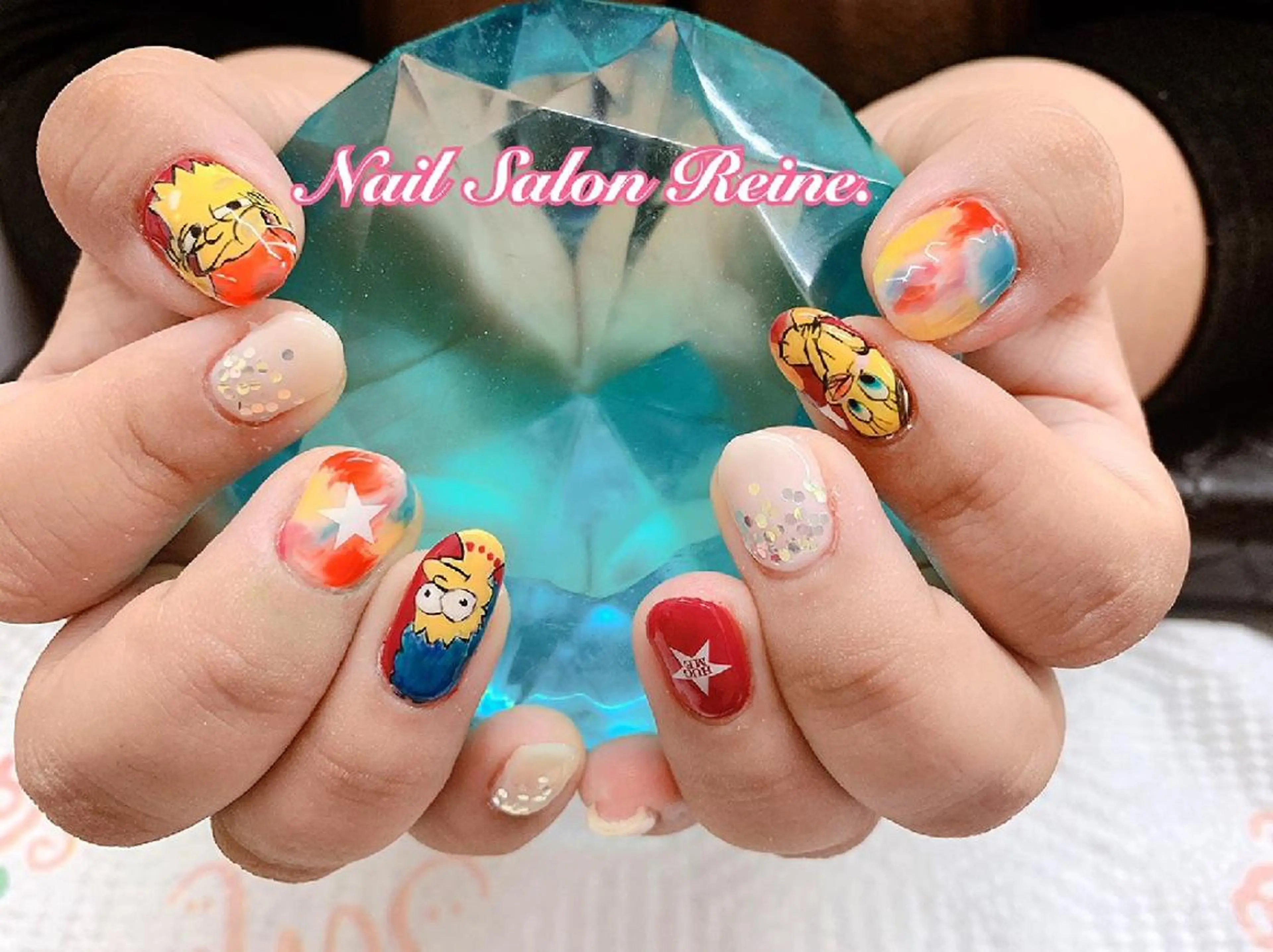 ネイル Nailsalon Reine所属・玉栄 伶奈のネイルデザイン