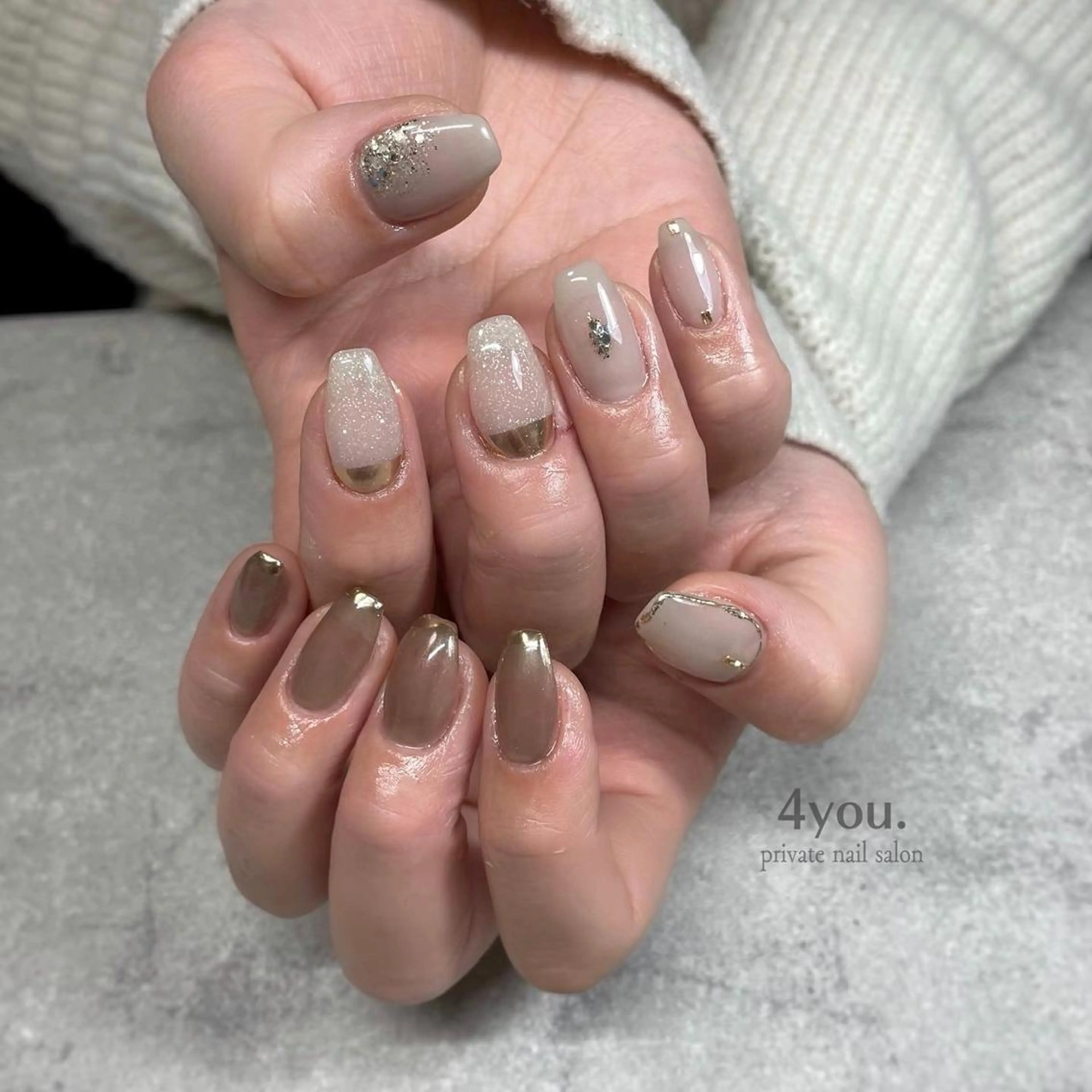 ネイル nail salon ４ｙｏｕ．のネイルデザイン