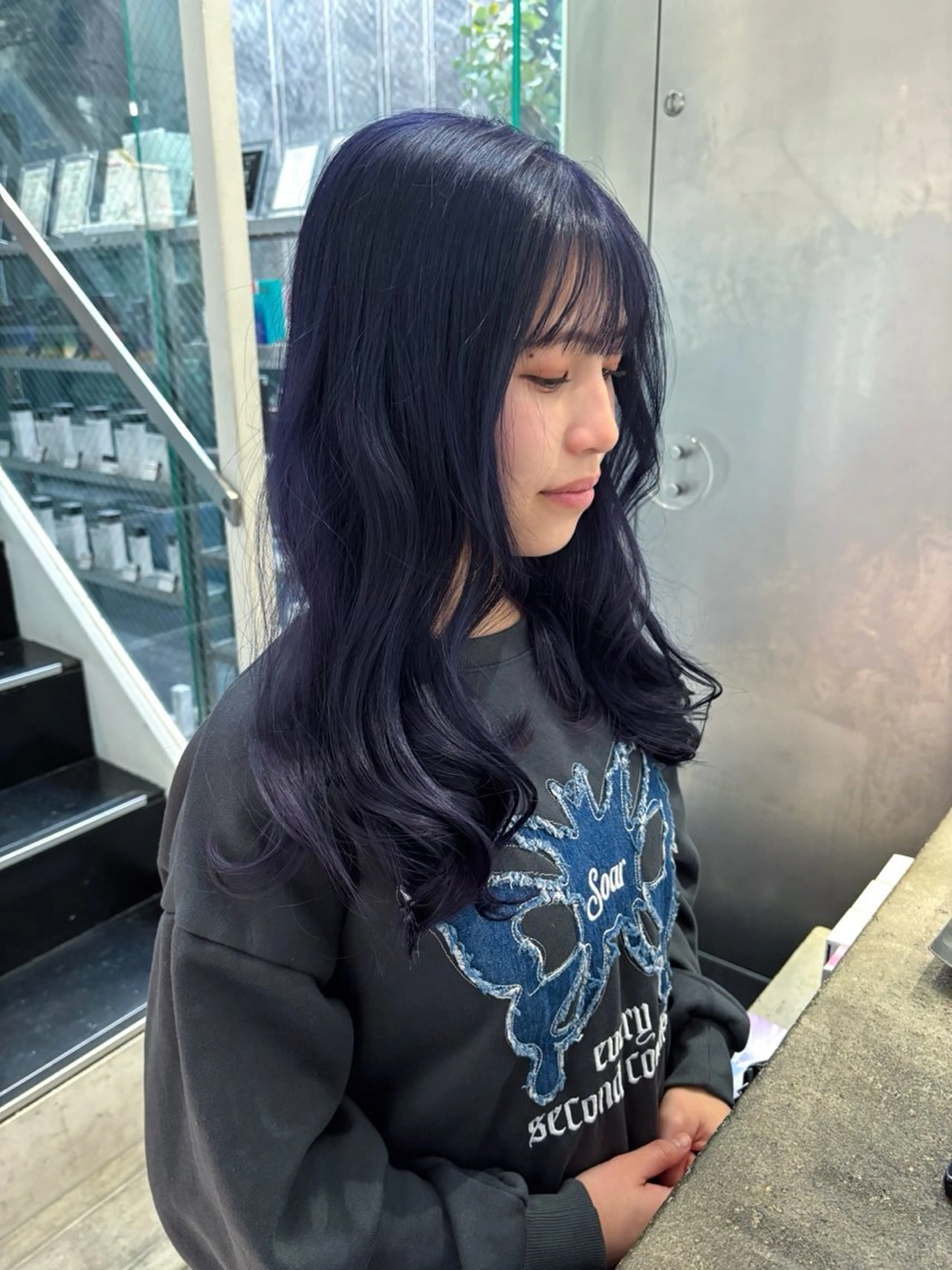 【前髪のみの縮毛矯正/ミニモ学割】髪質改善前髪ストレート＋トリートメント［髪質改善/縮毛矯正/韓国］の写真