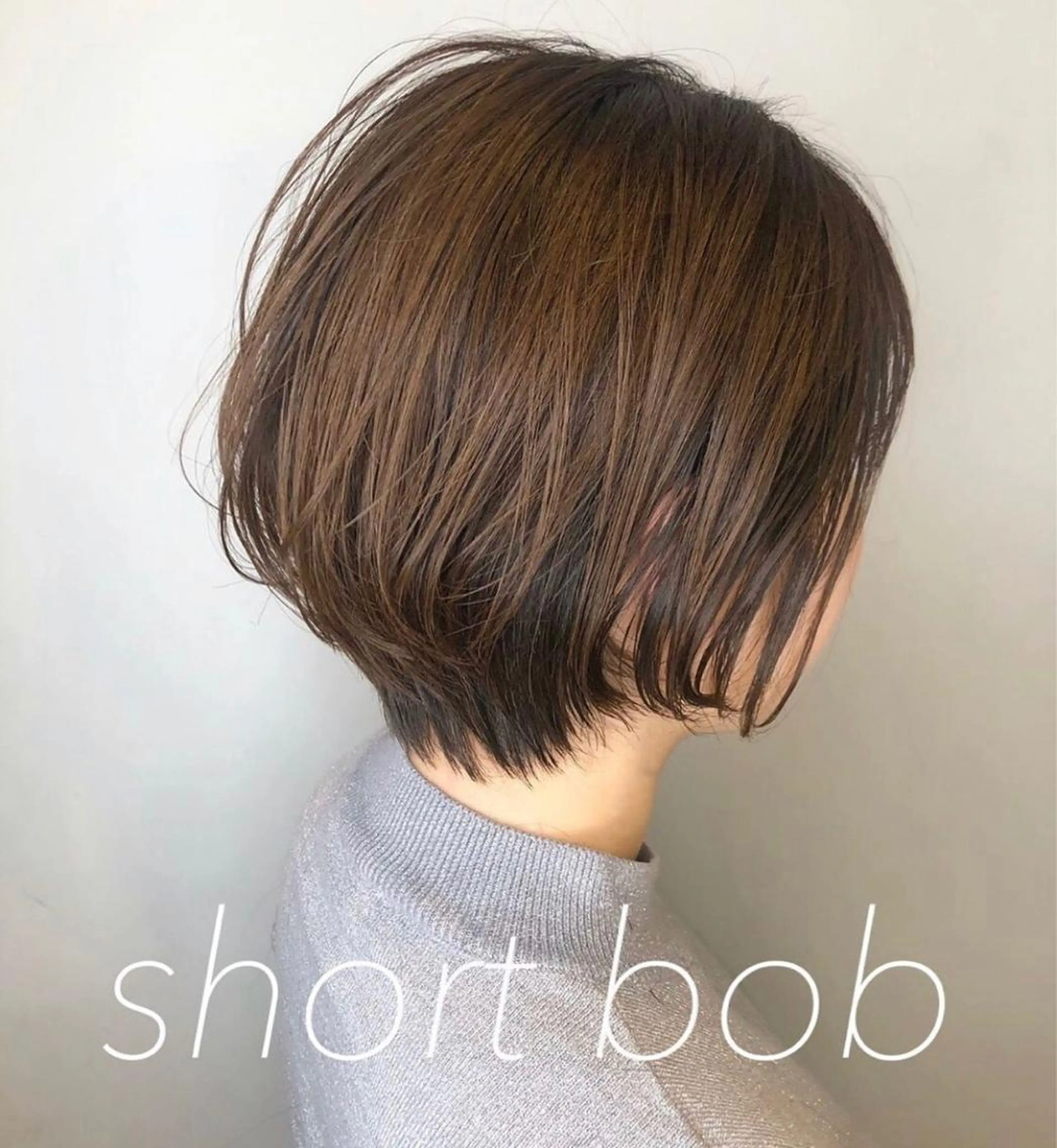 ショート カラー ショートボブ💗 ヤマネシオリのヘアスタイル