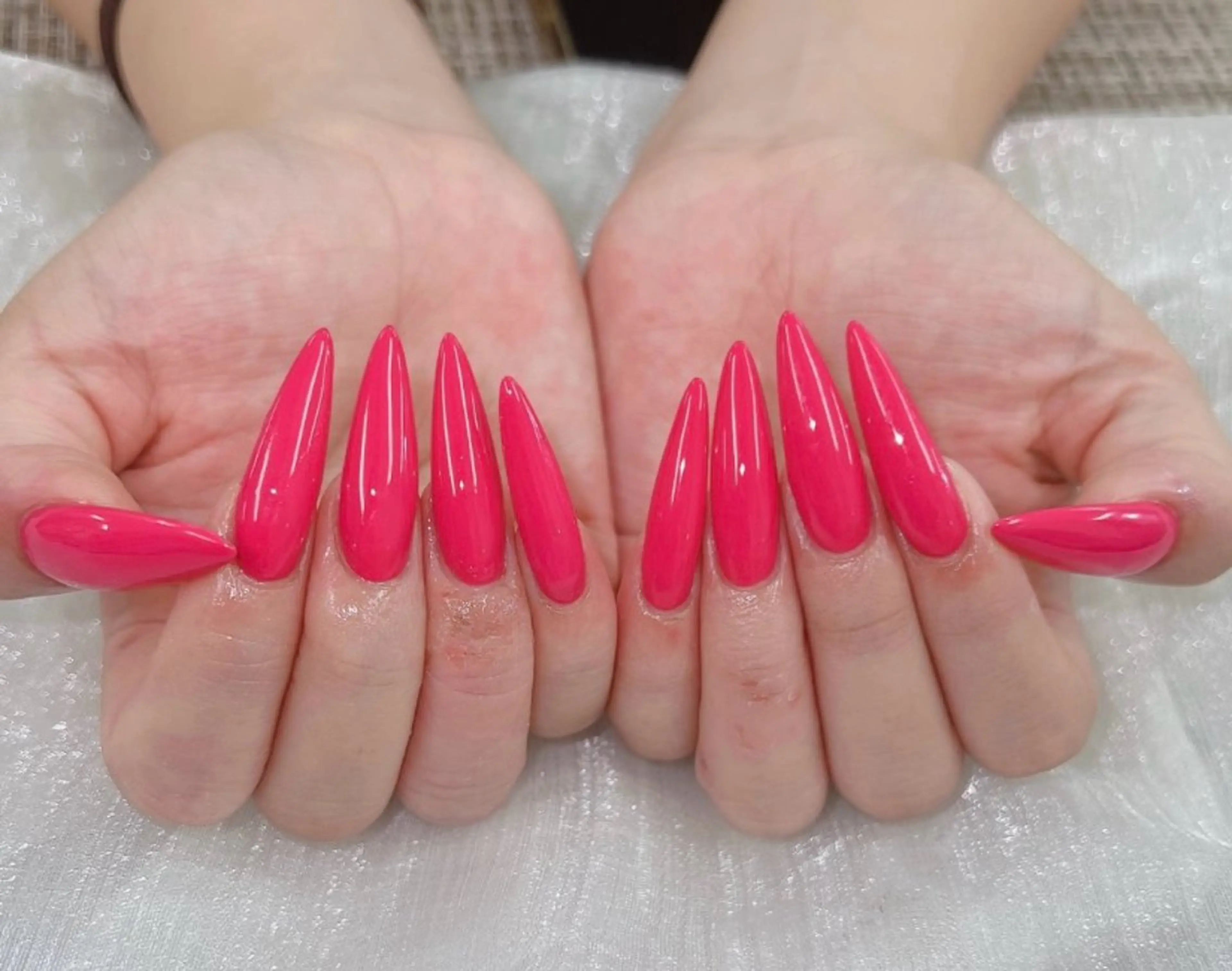 ネイル ハンドネイル 長さ出しMORNAIL所属・長出し専門 パーツのネイルデザイン