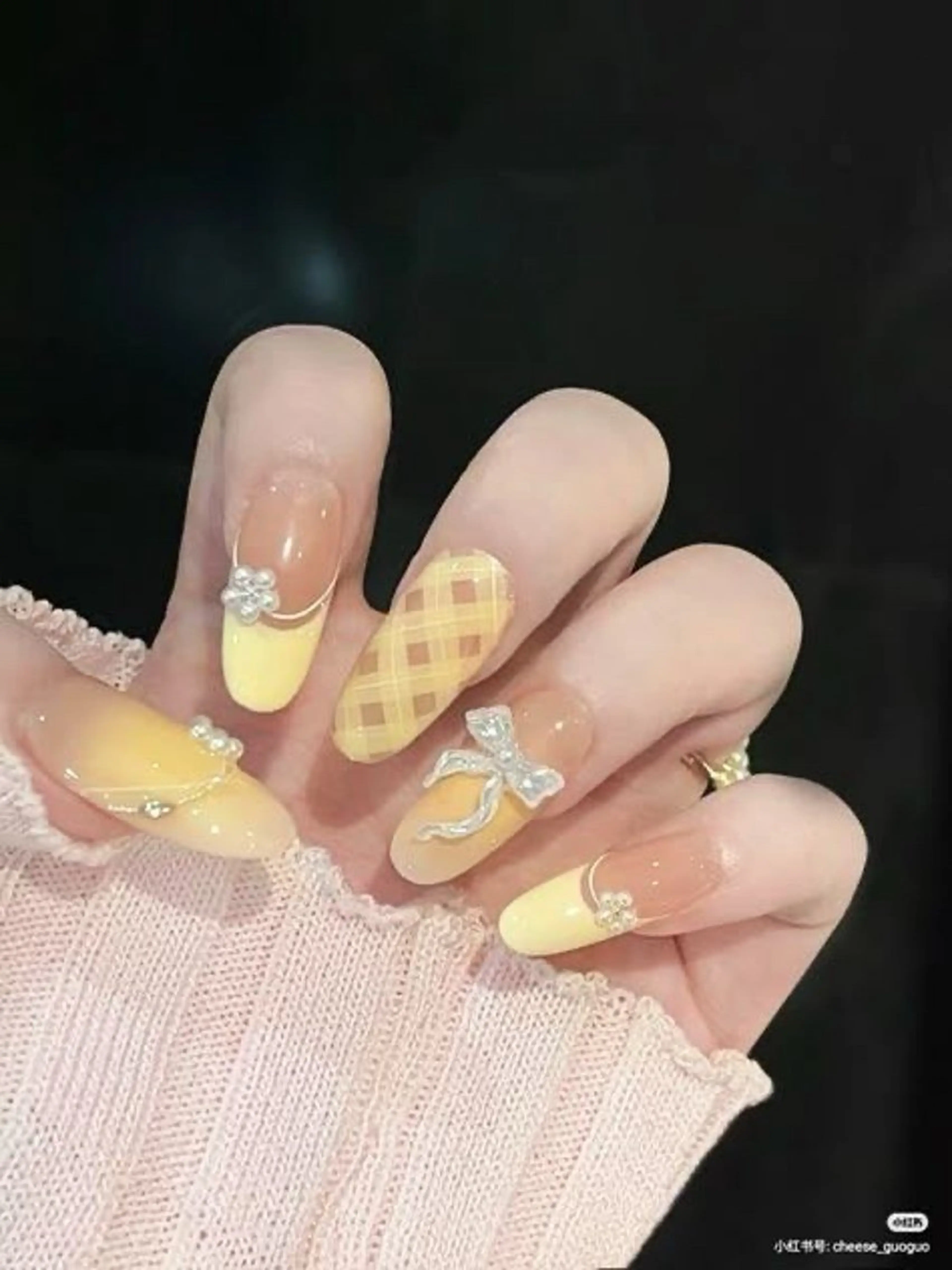 ネイル 韓国ネイル 持ち込み ネイルチップ ハンドネイル EMI ANA.CHUOのネイルデザイン