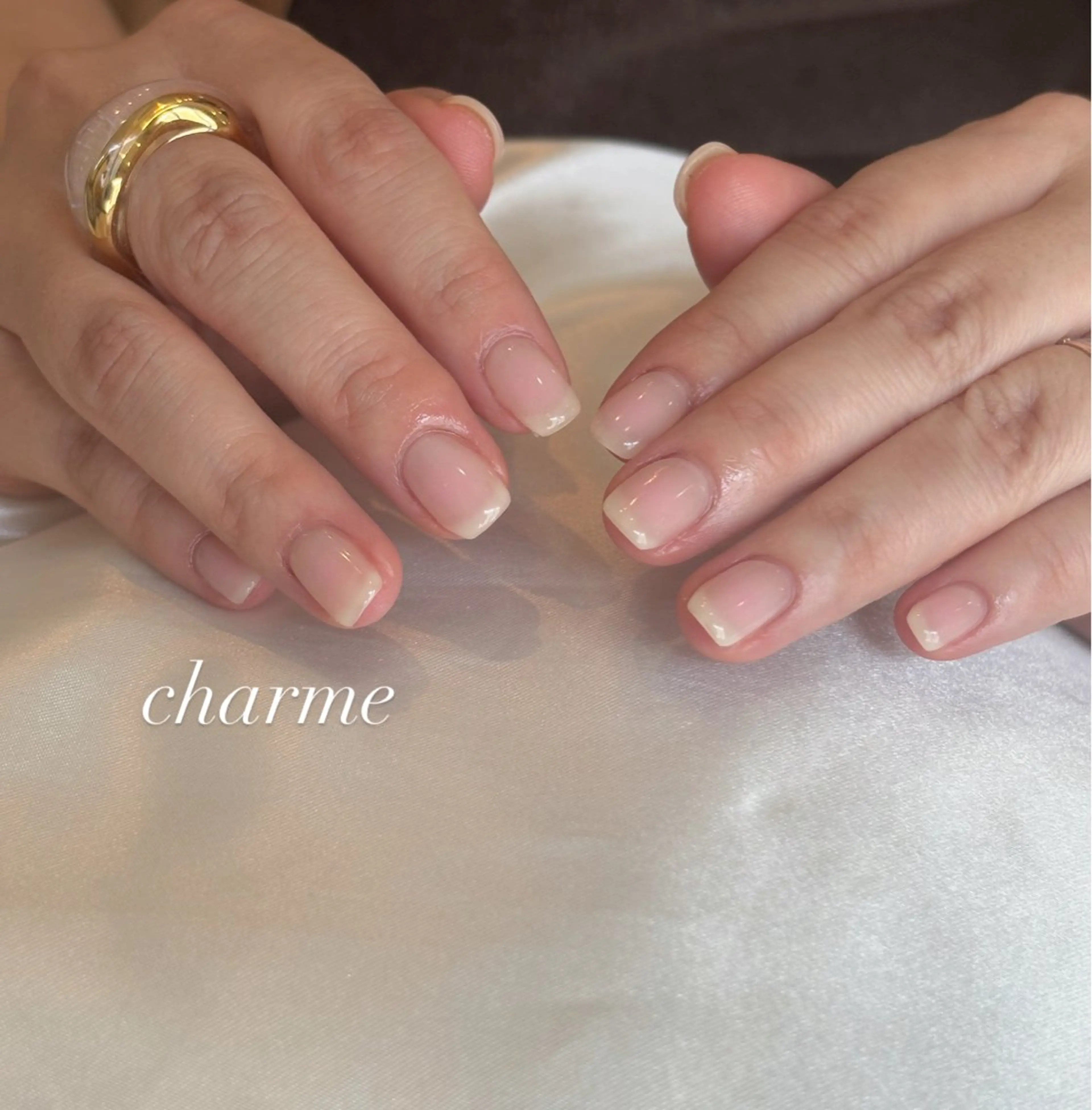 ネイル シンプルネイル charme nailのネイルデザイン