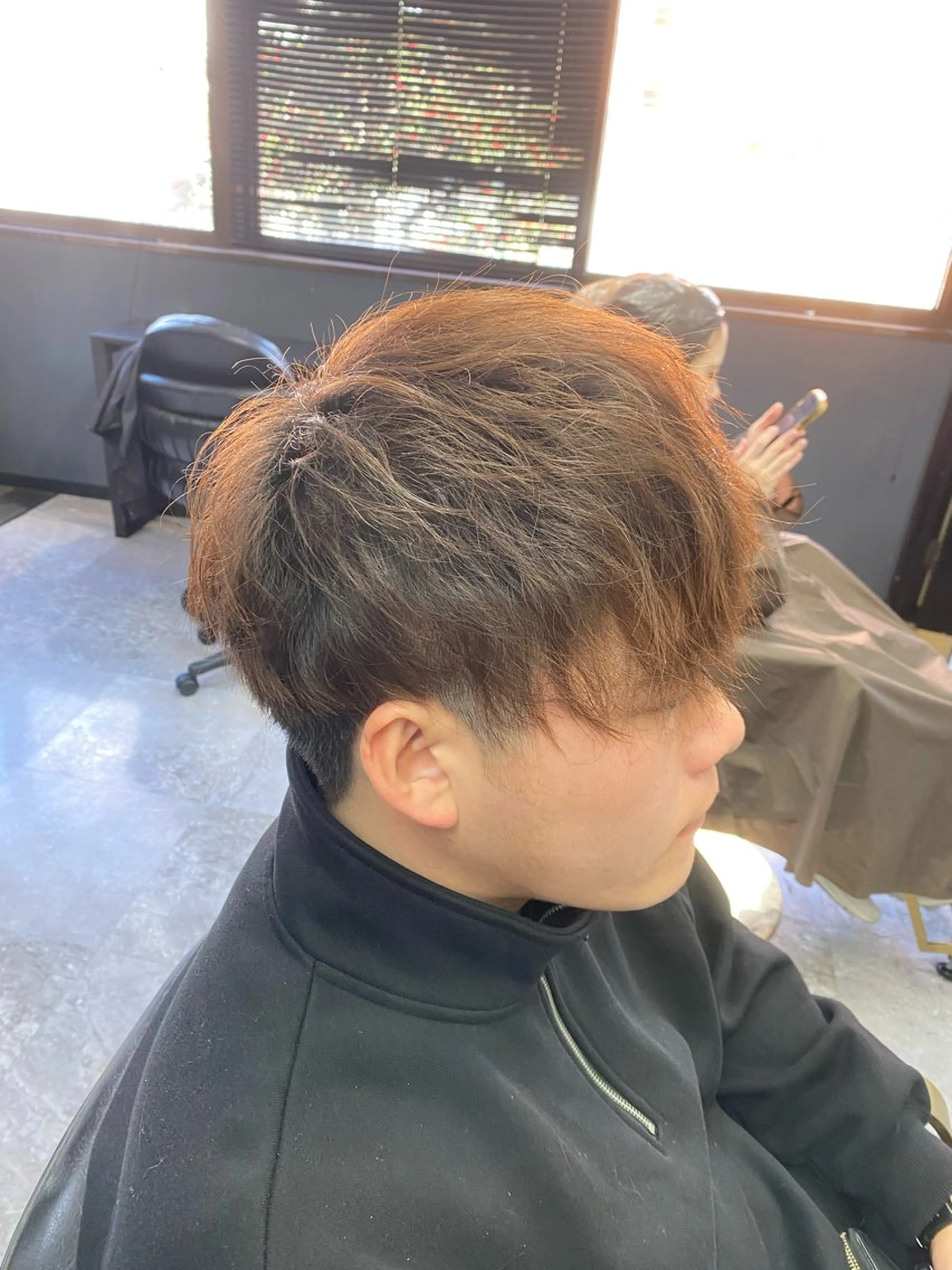 ショート 髪質改善 縮毛矯正 カット 池田 亮雅のヘアスタイル