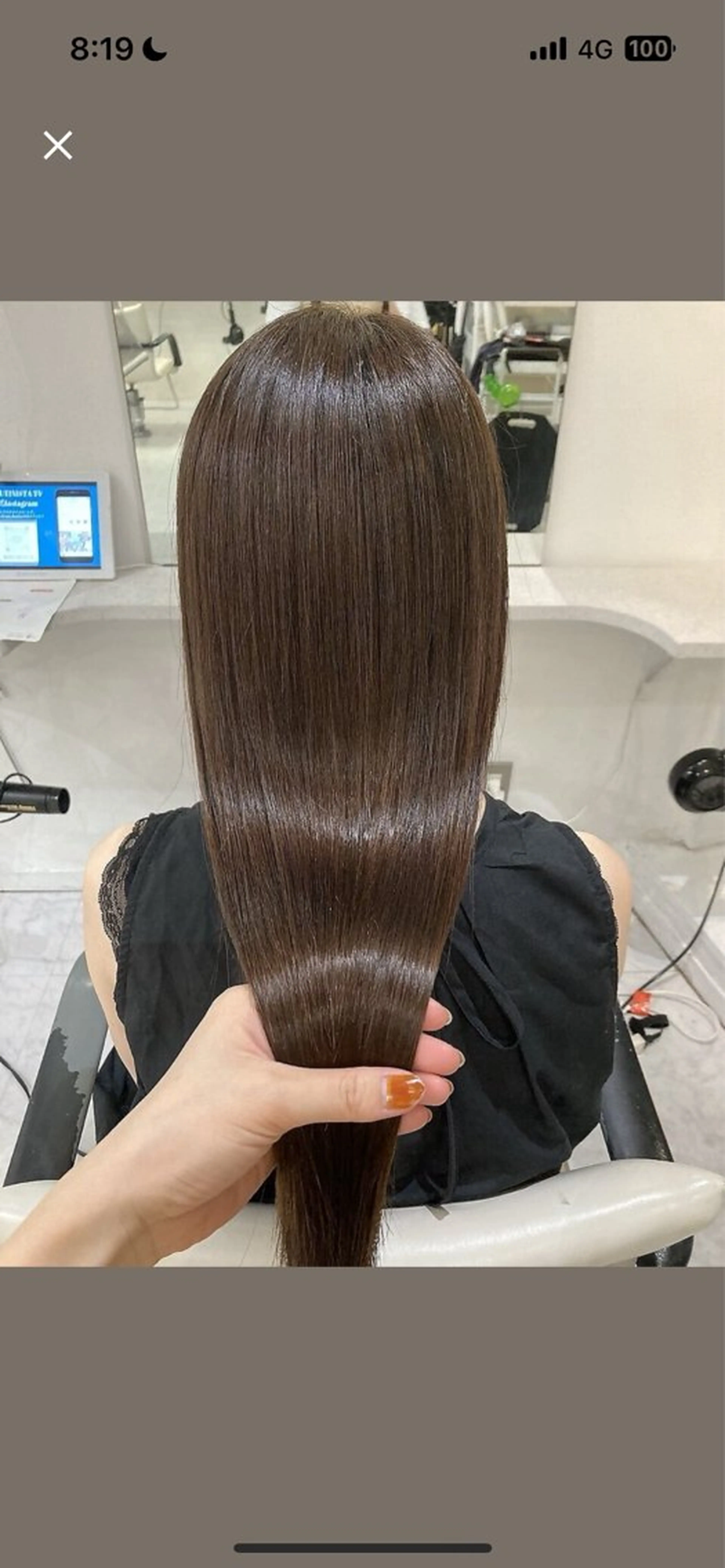 ロング トリートメント Luce府中所属・透明感カラー🫧 ミクのヘアスタイル