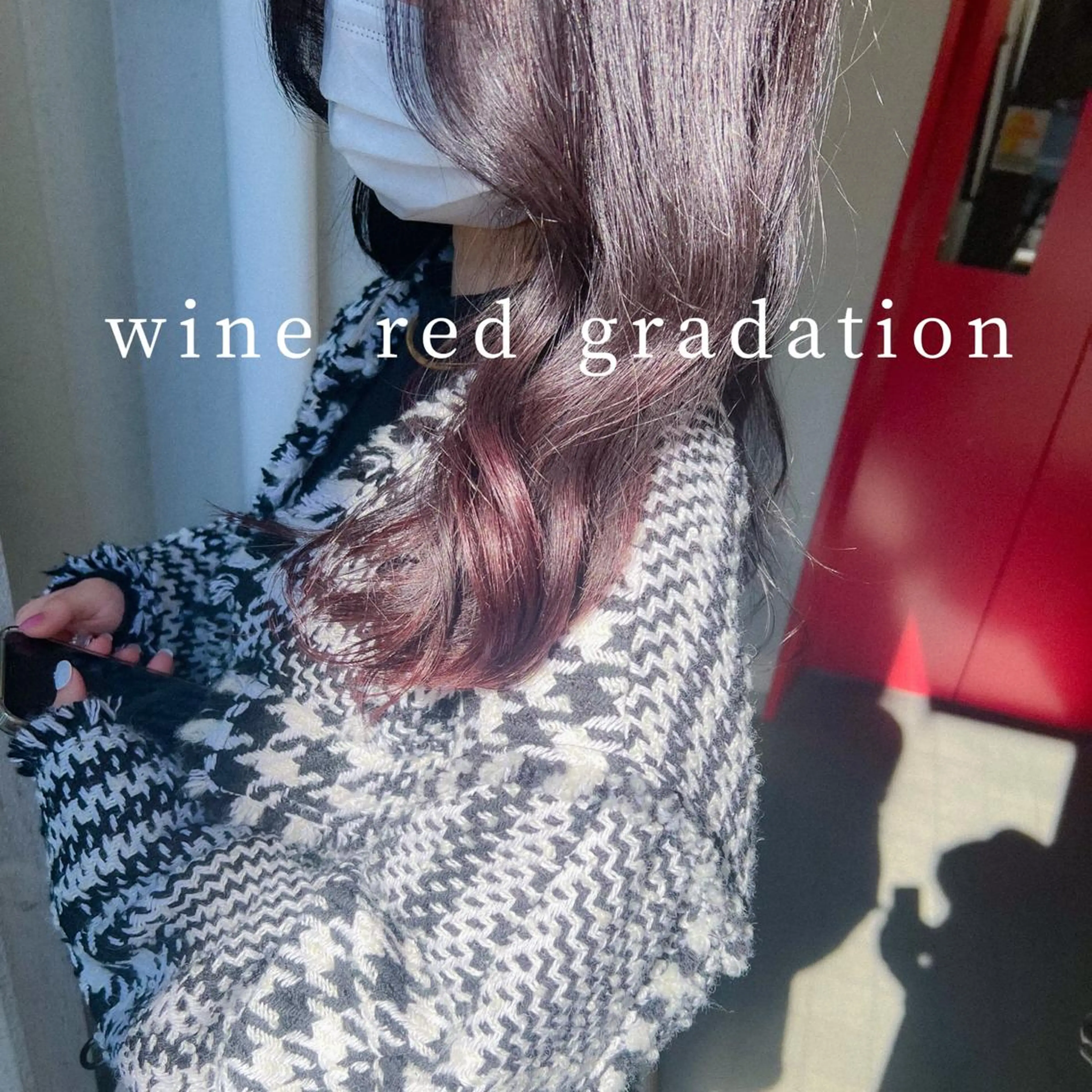 ロング カラー ブリーチ レッドカラー ヘアカラー カラーパティシエ facce🌼ikoのヘアスタイル