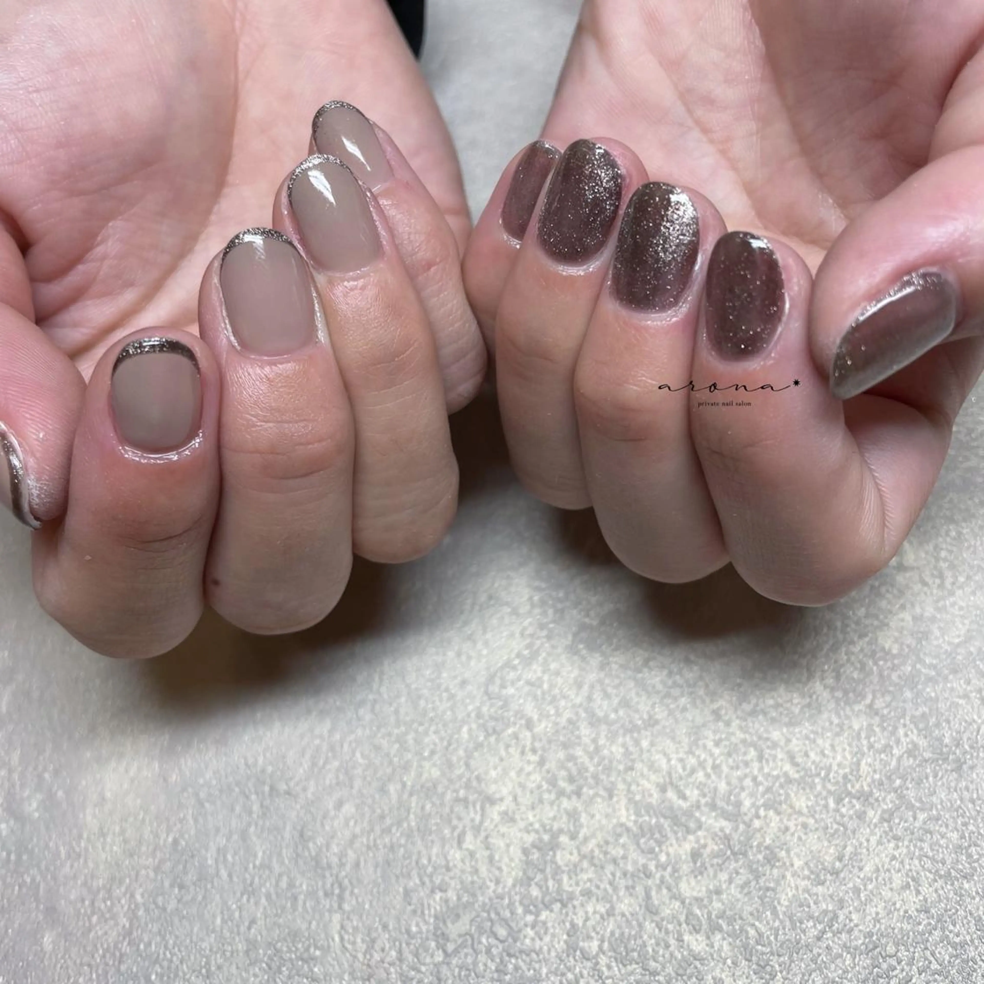 ネイル マグネットネイル nail salon ✷aronaのネイルデザイン