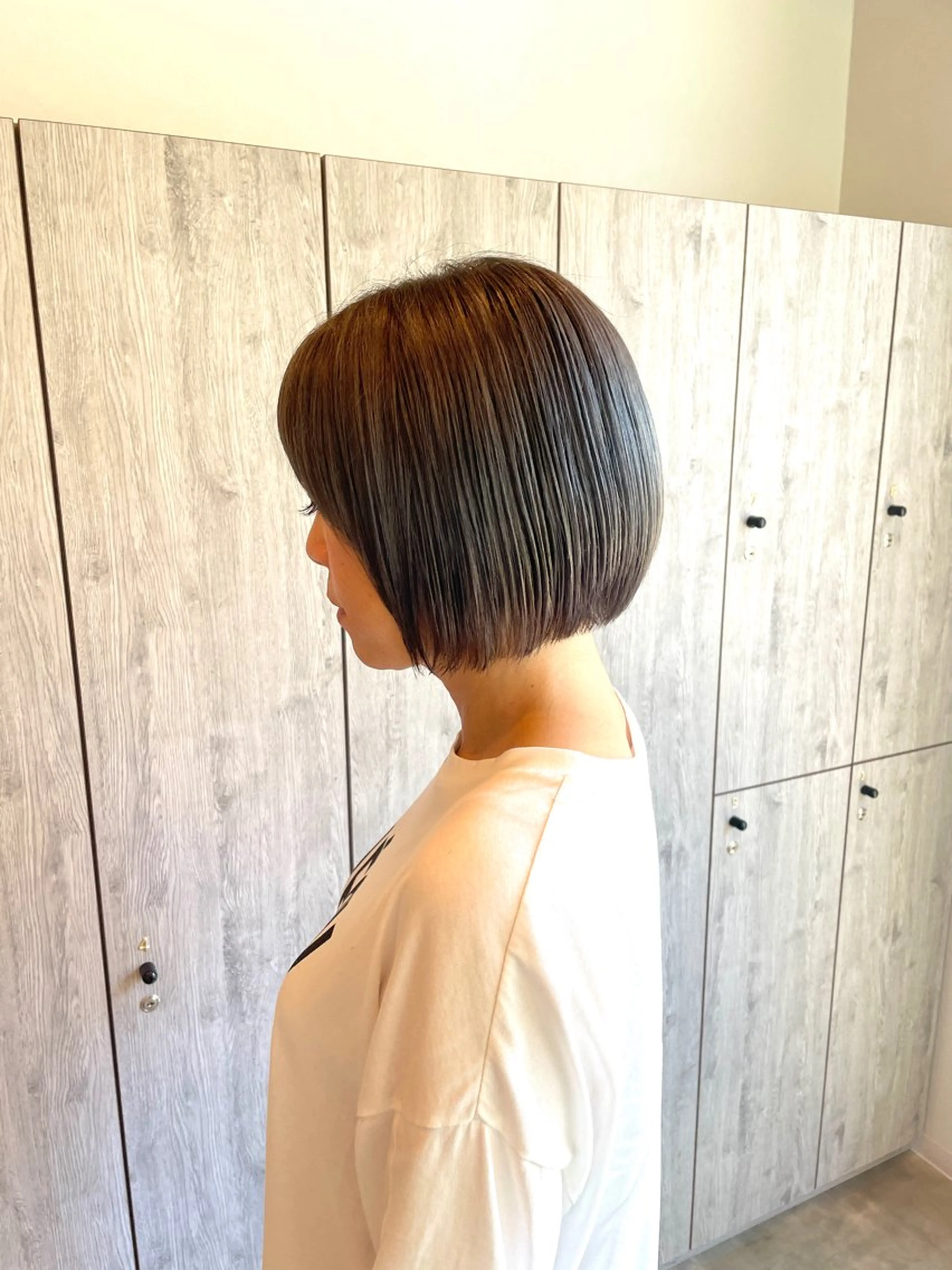 ショート ヘアーリゾートノーブル所属・長谷川 美怜のヘアスタイル