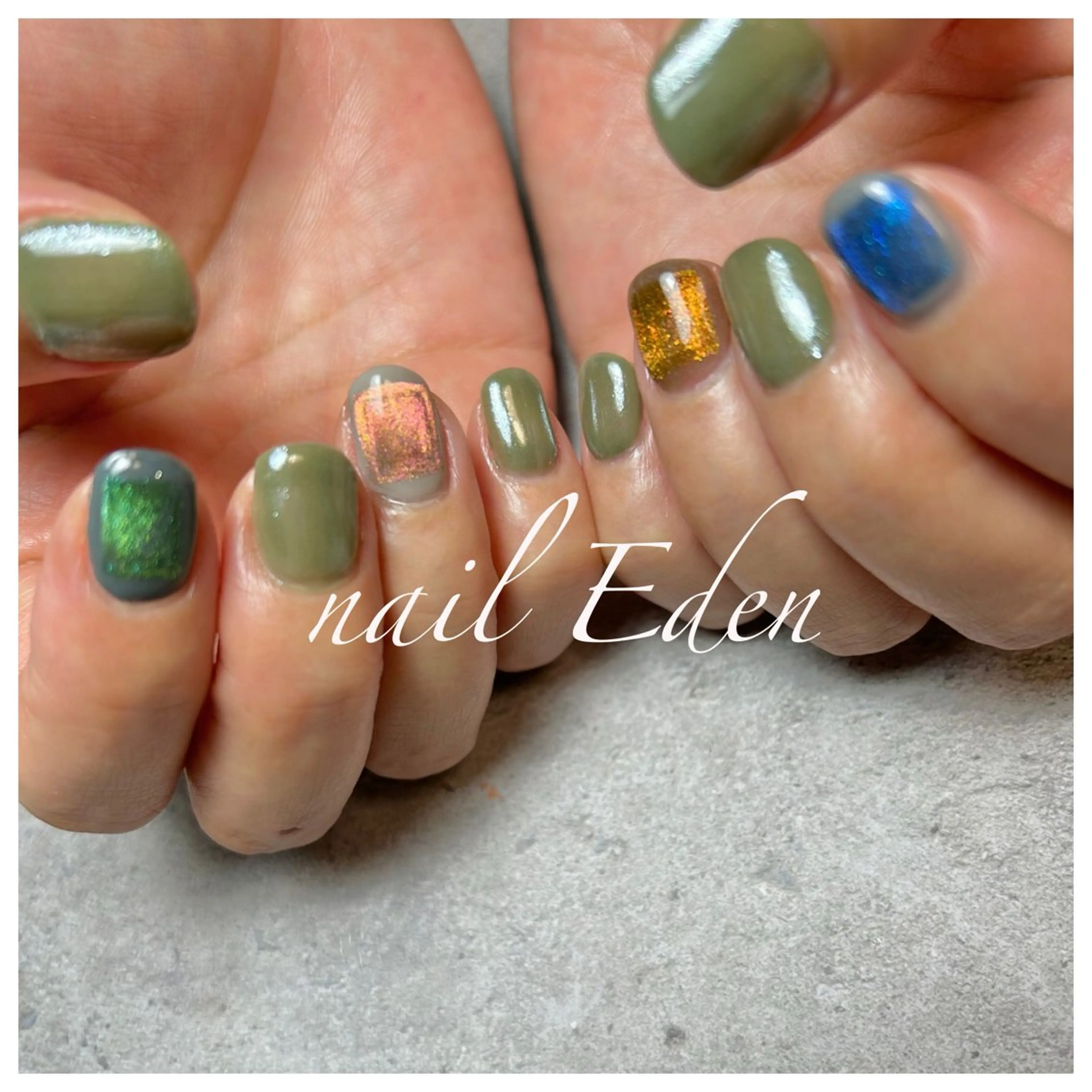 ネイル 持ち込み Eden　private nail saron所属・Eden ♾️のネイルデザイン