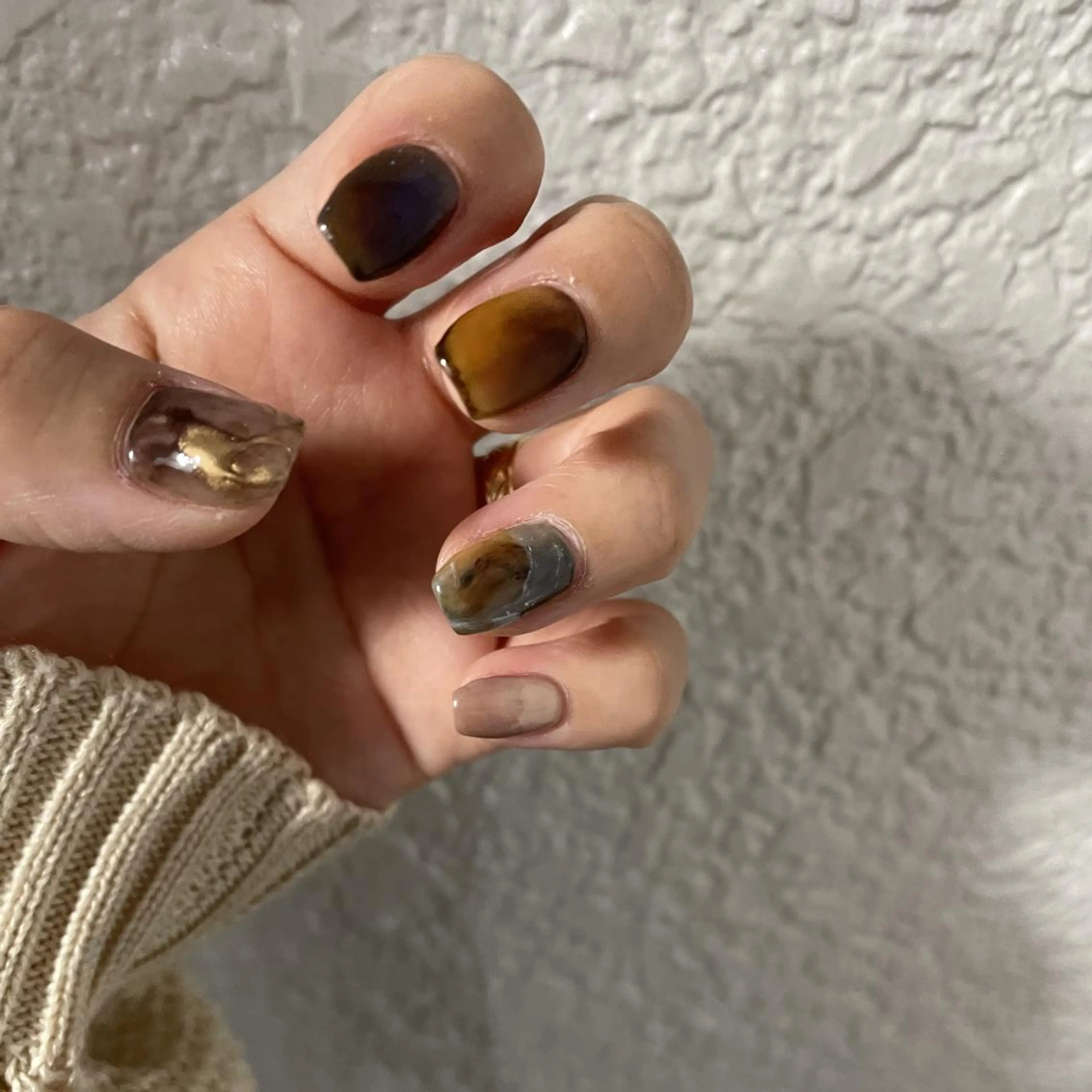 ネイル p.o.n. nuance/個性的のネイルデザイン