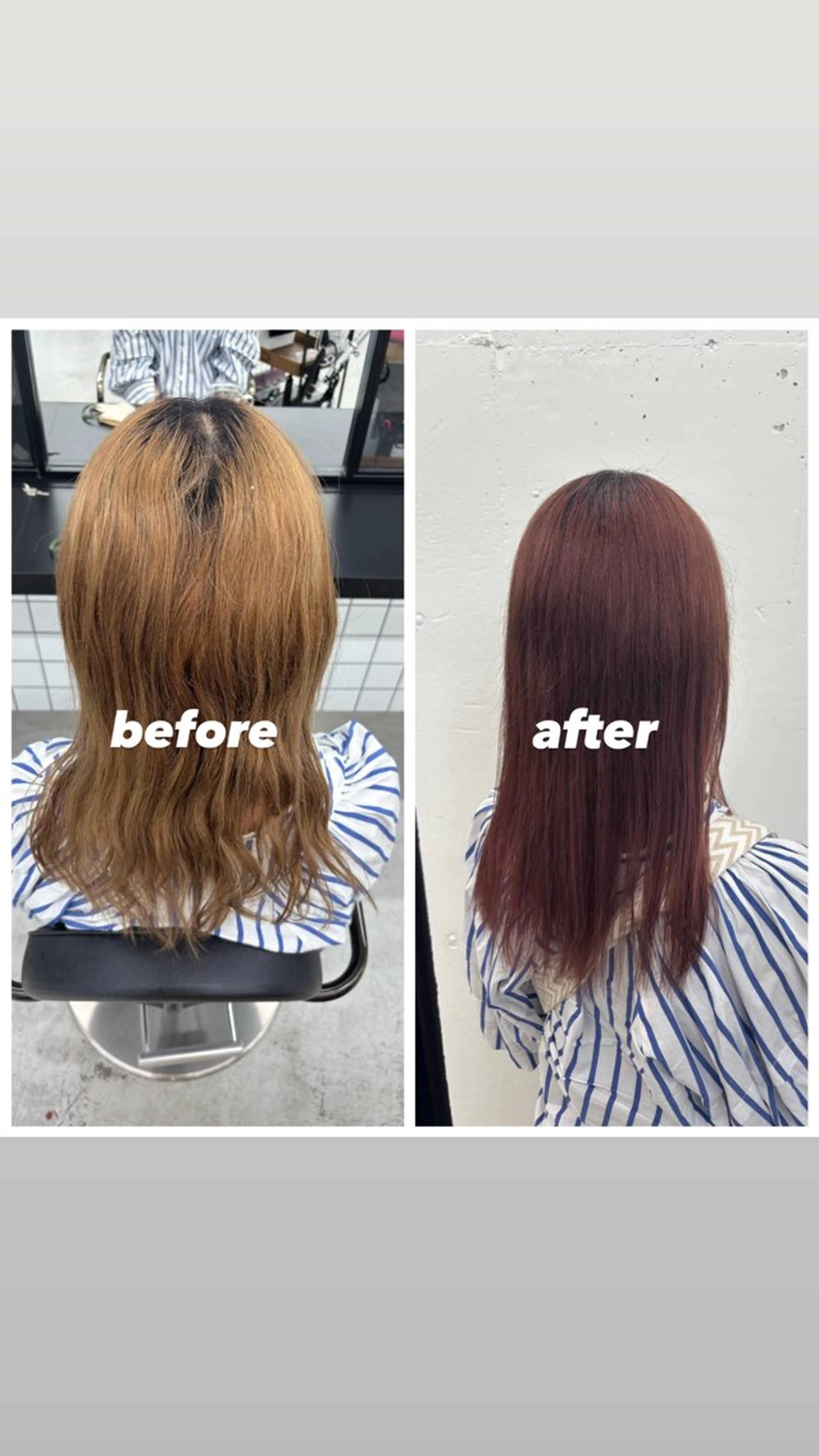 ミディアム カラー ブラウンカラー ピンクカラー ピンクブラウン ヘアカラー トリートメント ヘッドスパ 🌼あいり🌼 JILLSTUDIOのヘアスタイル