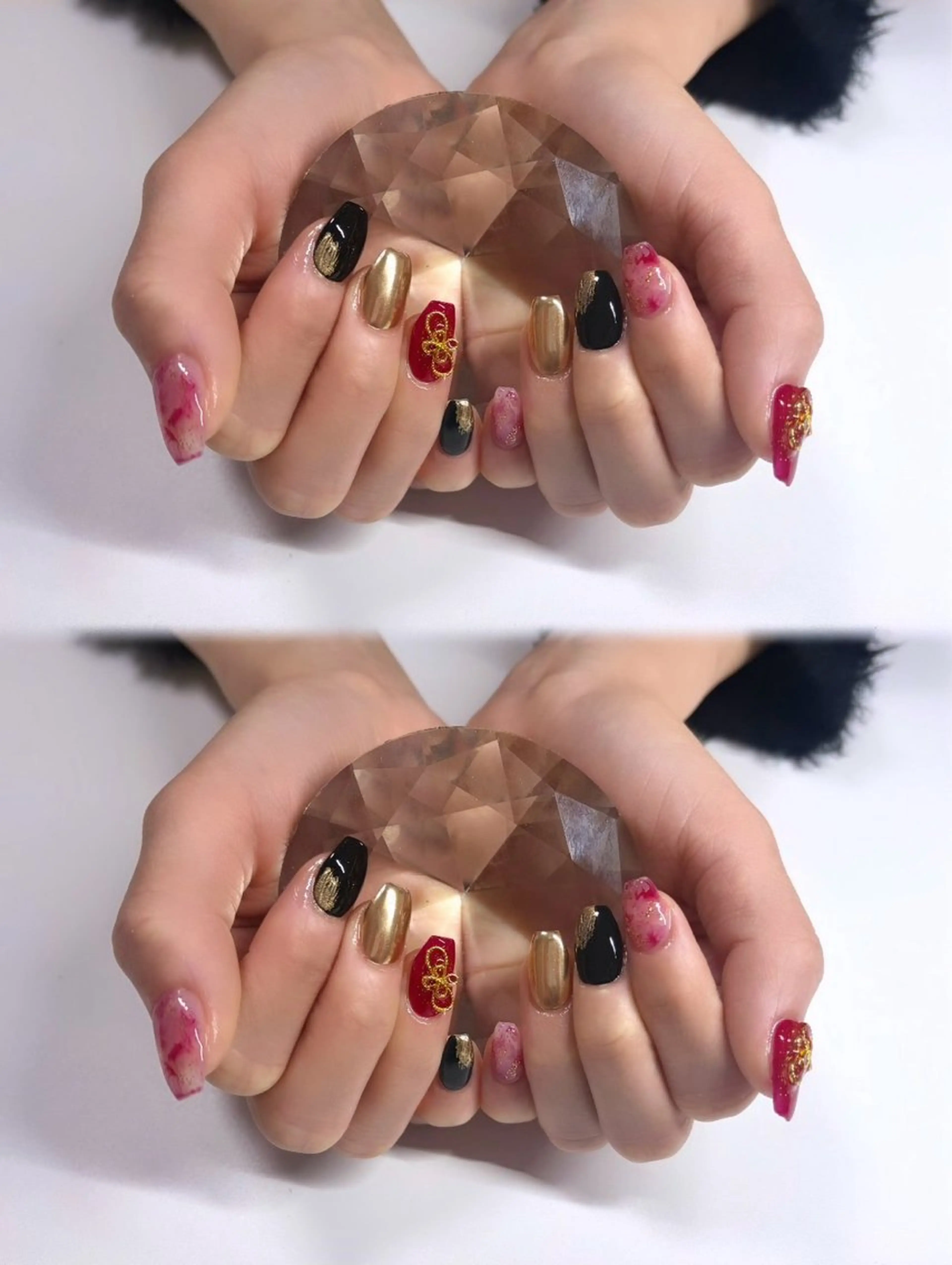 ネイル 成人式 𝑵𝒂𝒊𝒍𝒔𝒂𝒍𝒐𝒏 𝑳𝒊𝒆𝒔𝒆所属・𝐋𝐢𝐞𝐬𝐞 𝐘𝐔𝐈のネイルデザイン