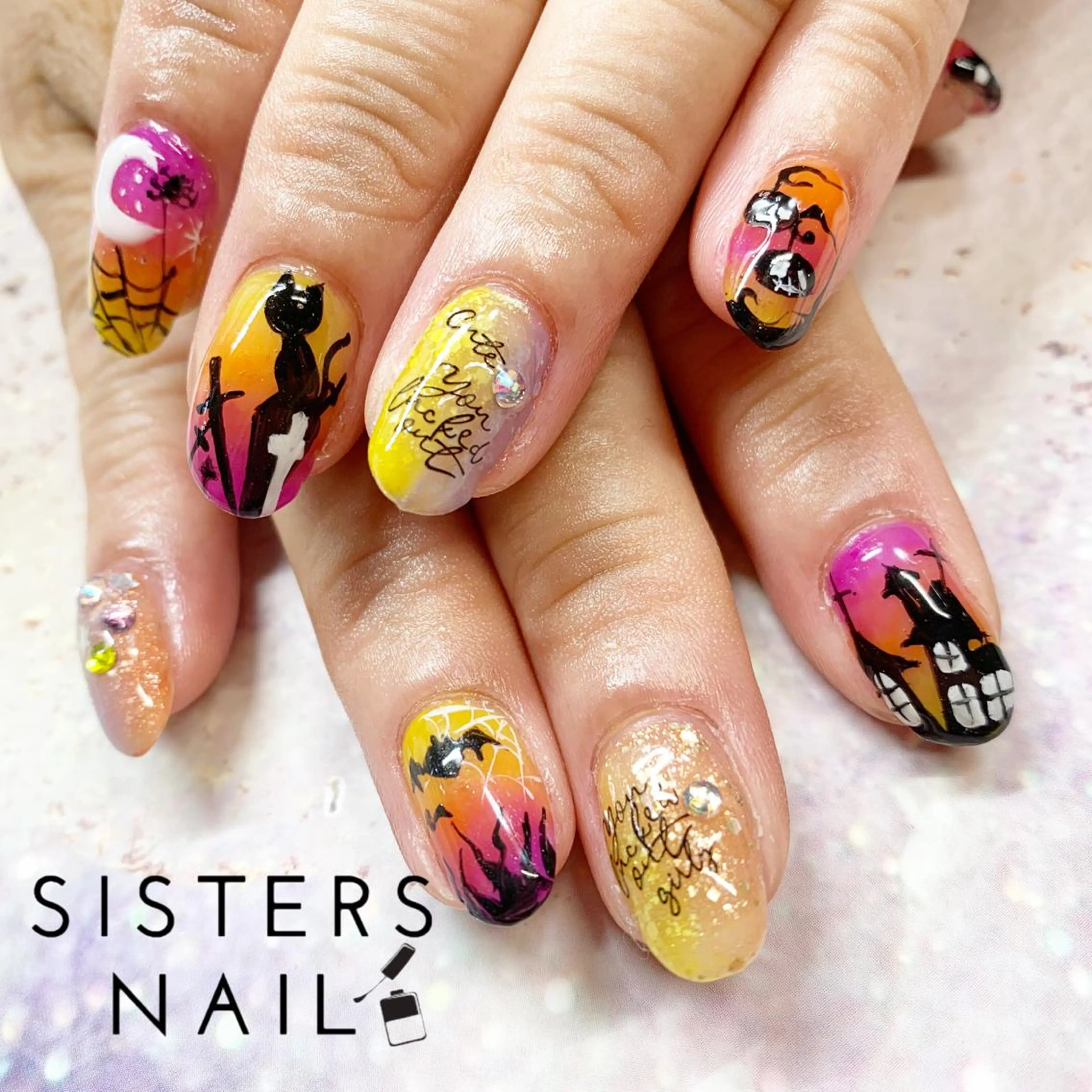 ネイル ハンドネイル ハンドケア sisters nail.fのネイルデザイン