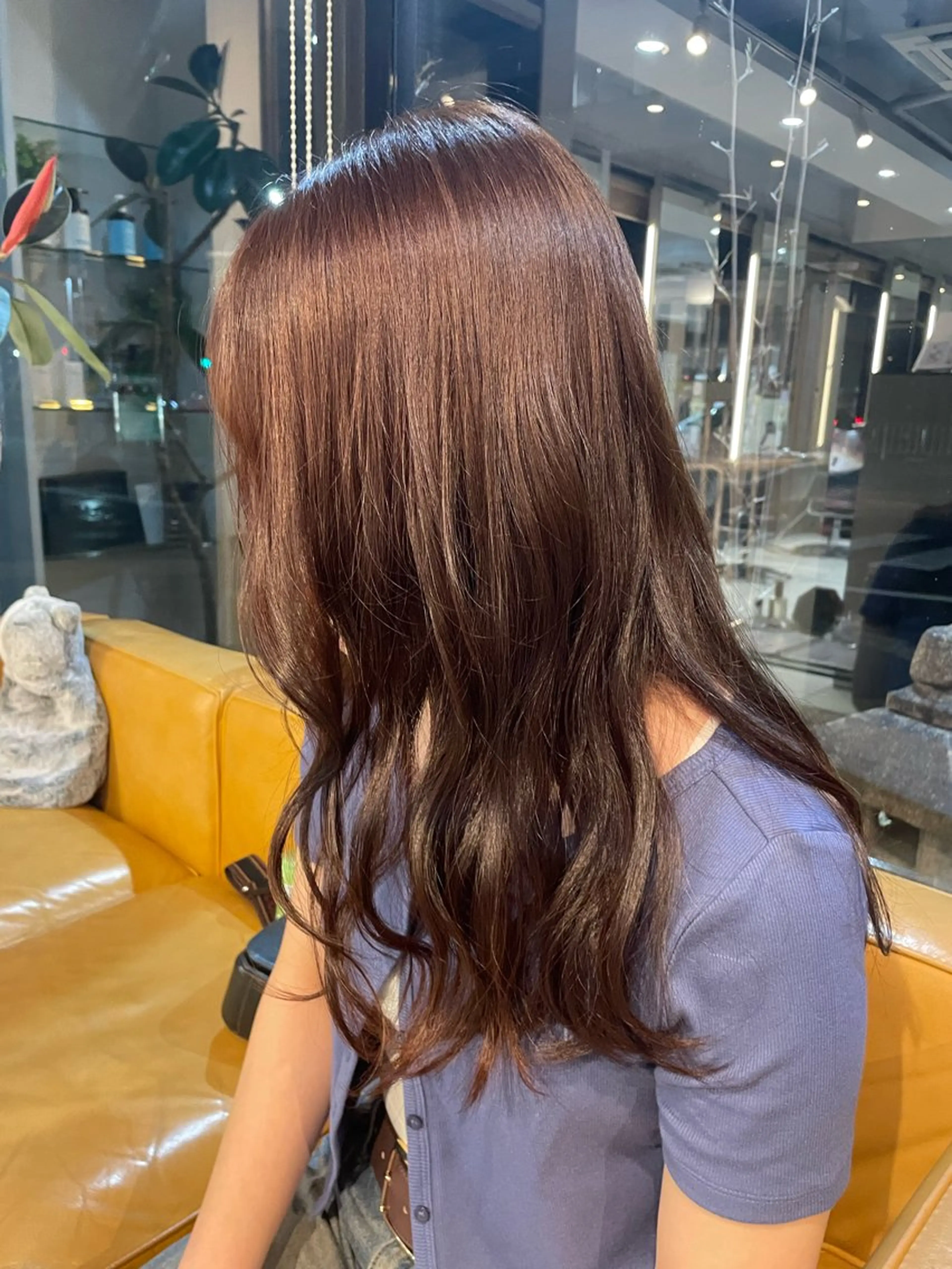 ブリーチなしワンカラー➕カット➕3stepトリートメント✨の写真