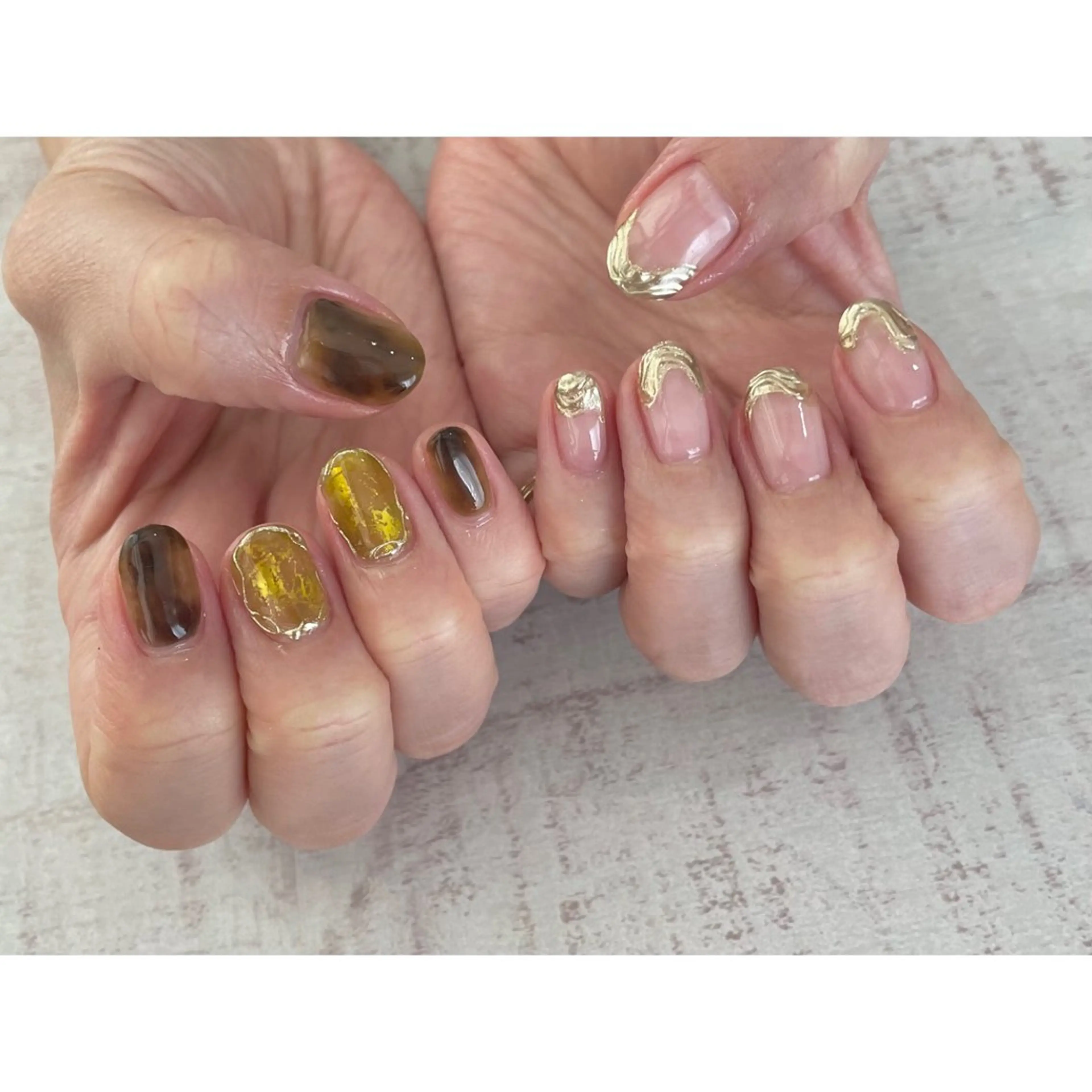 ネイル 𖡼 yumenoのネイルデザイン