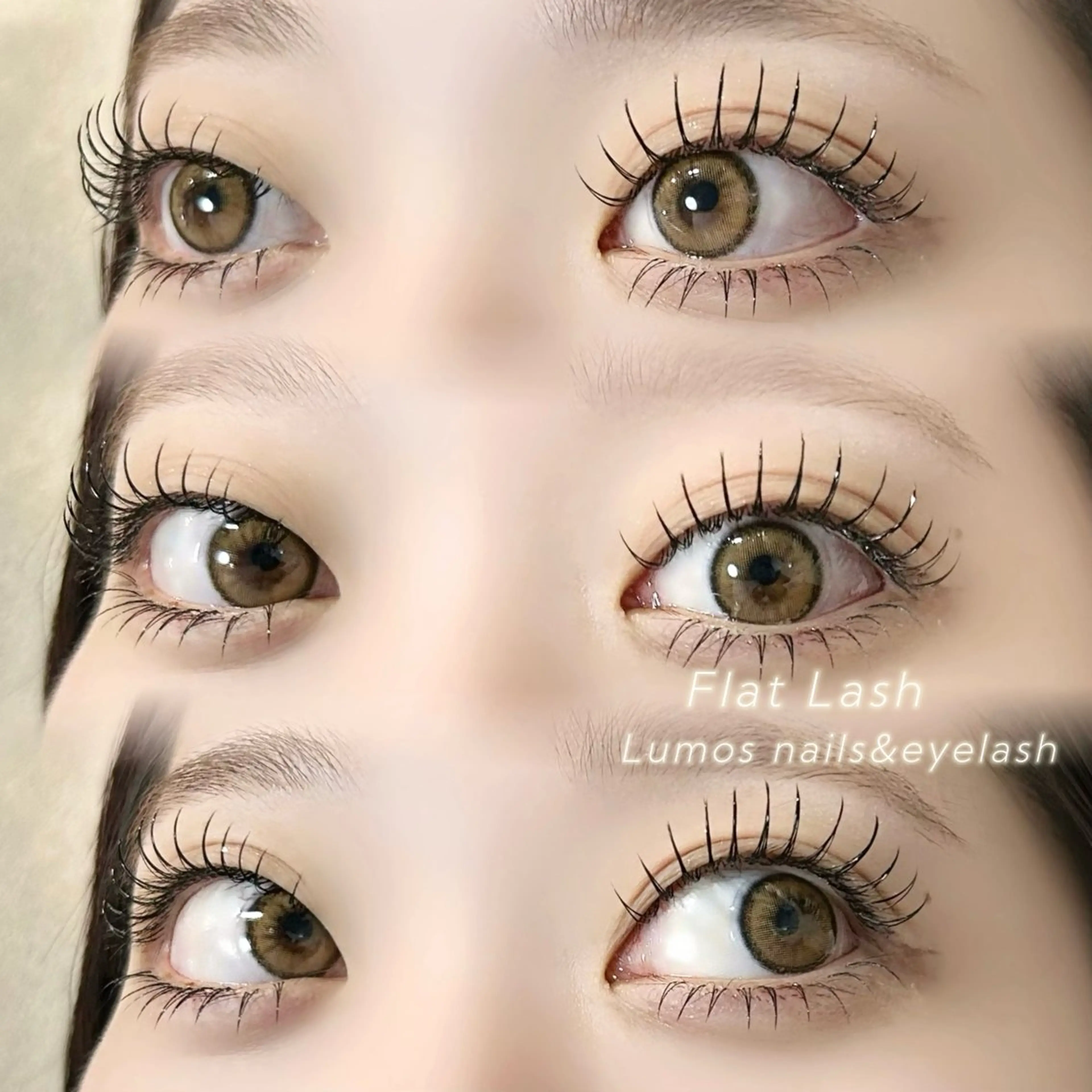 マツエク・マツパ フラットラッシュ マツエク Lumos nail&eyelash所属・Lumos Ayakaのマツエク・マツパデザイン
