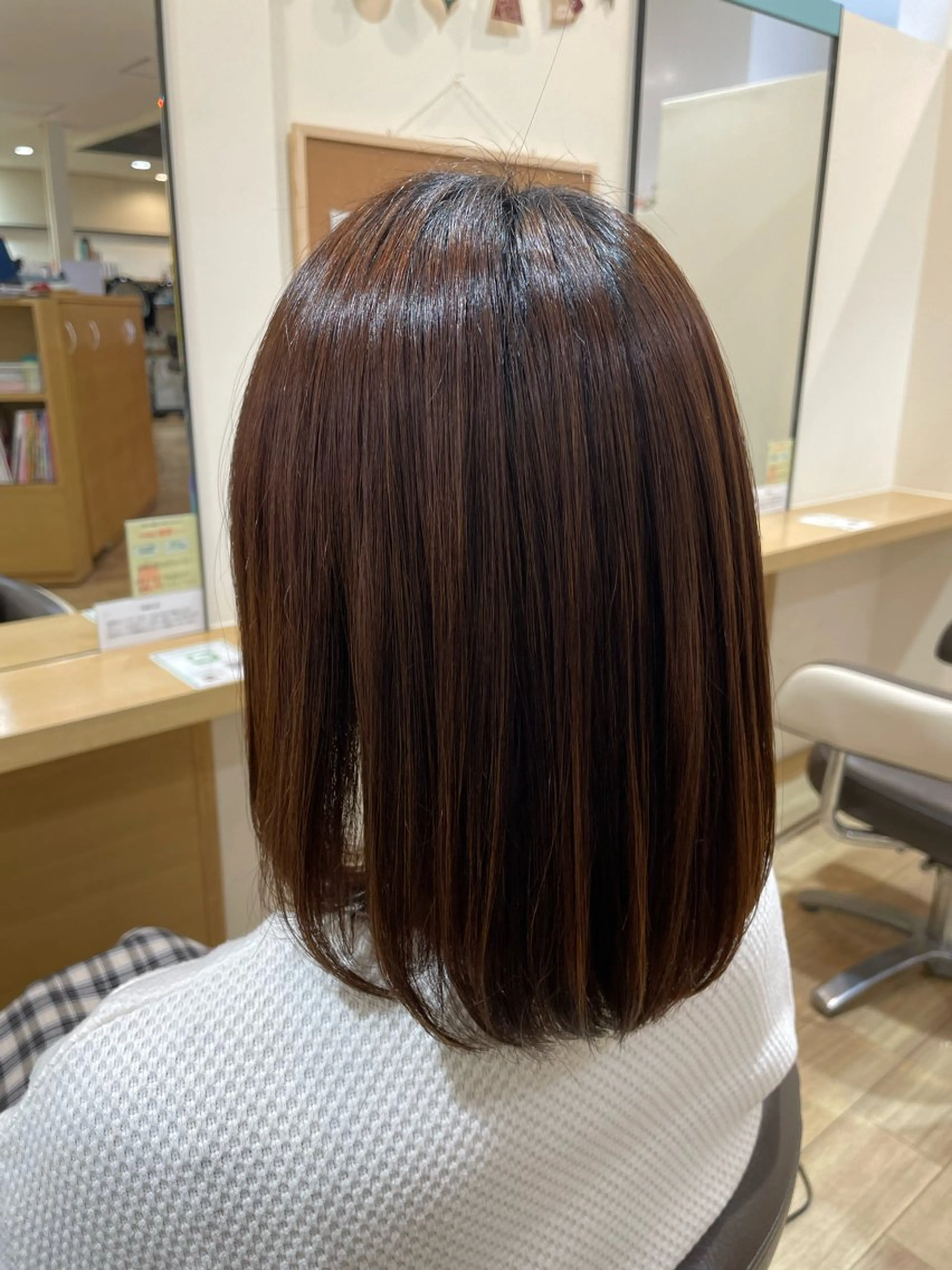 ミディアム カラー 韓国レイヤー🎀/ 顔周り特化🎀/豊田のヘアスタイル