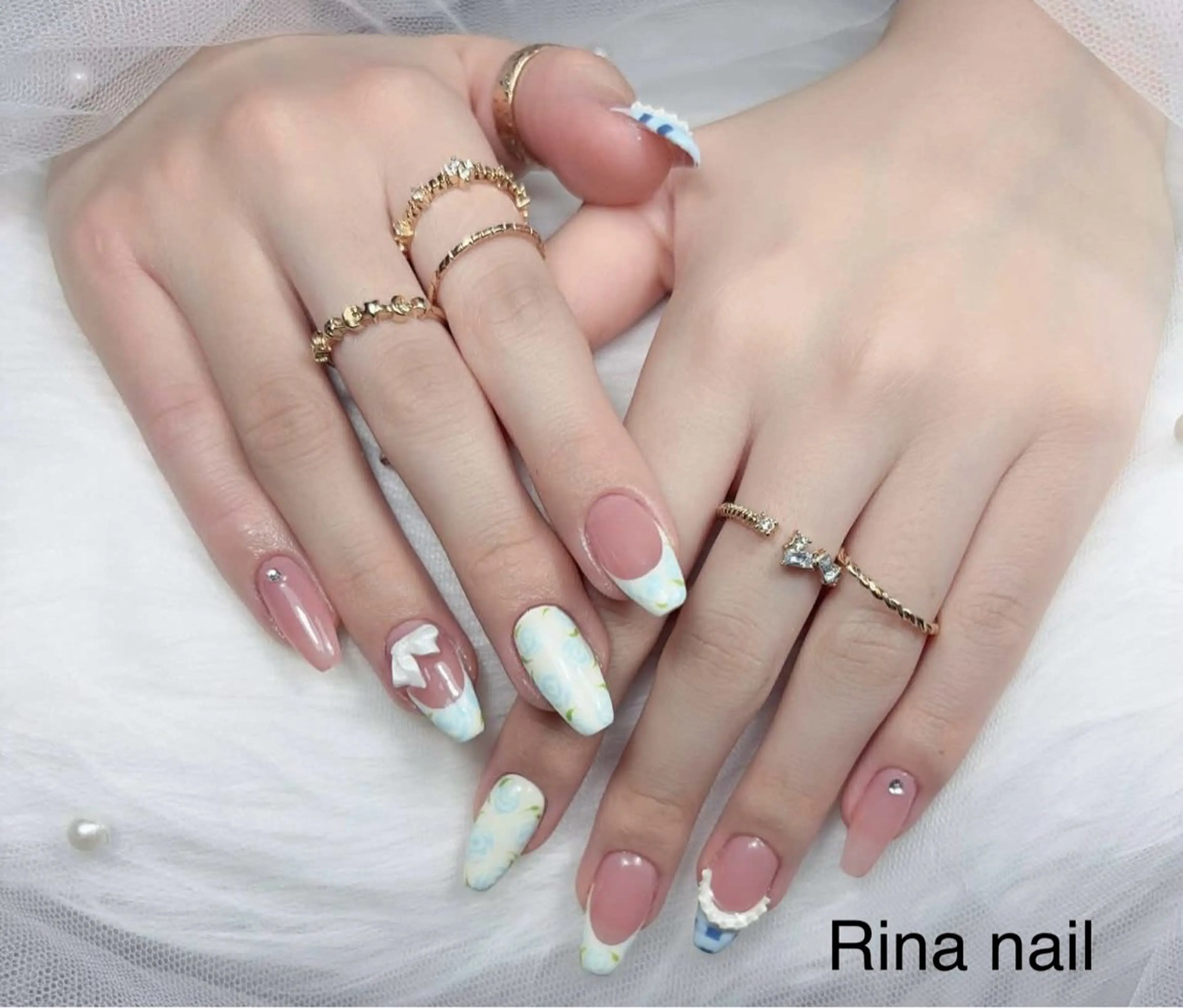 ネイル ハンドネイル リナネイルサロン 松戸八柱所属・リナ ネイルサロンのネイルデザイン
