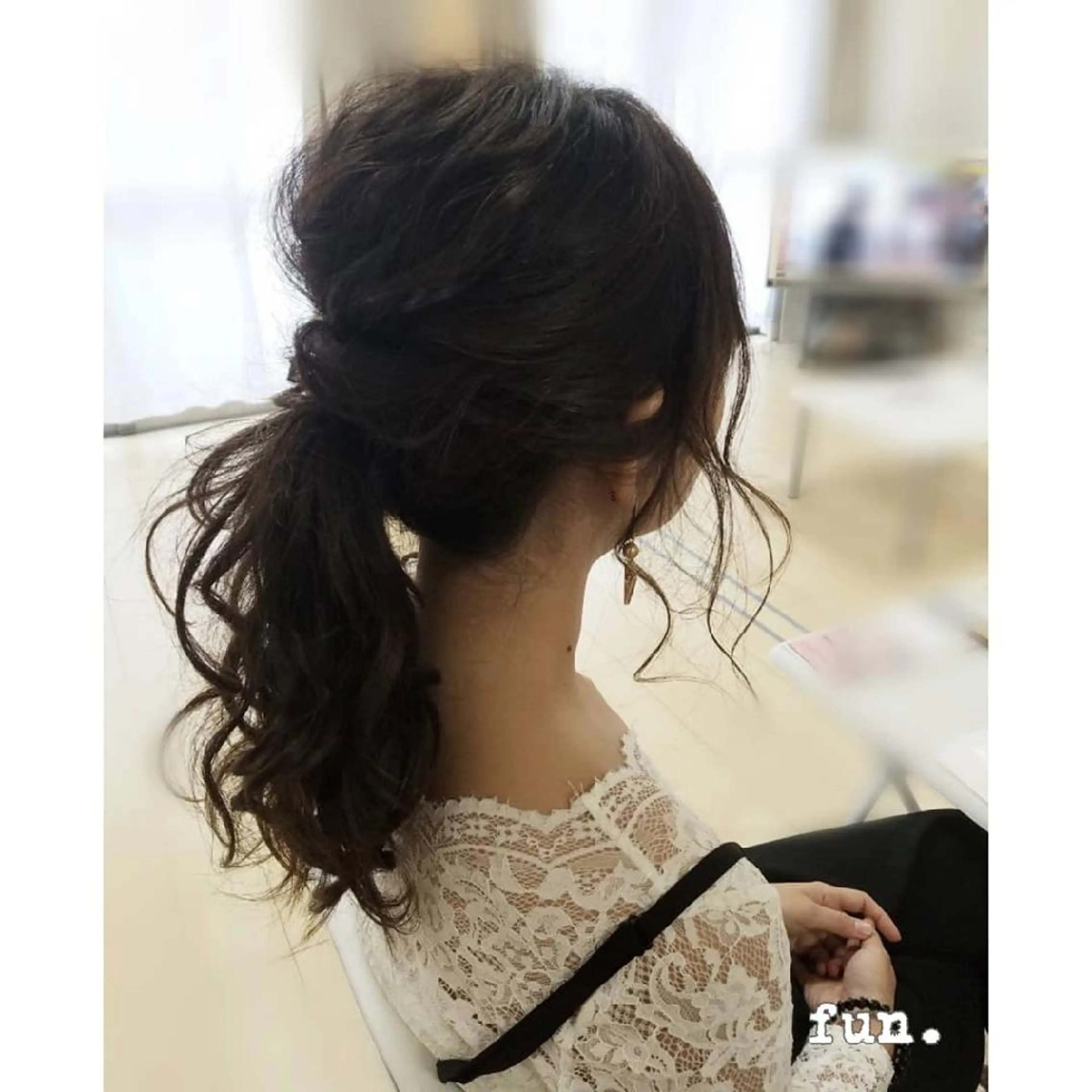 ミディアム ヘアアレンジ fun./ヘアセット /エクステ/着付のその他イメージ