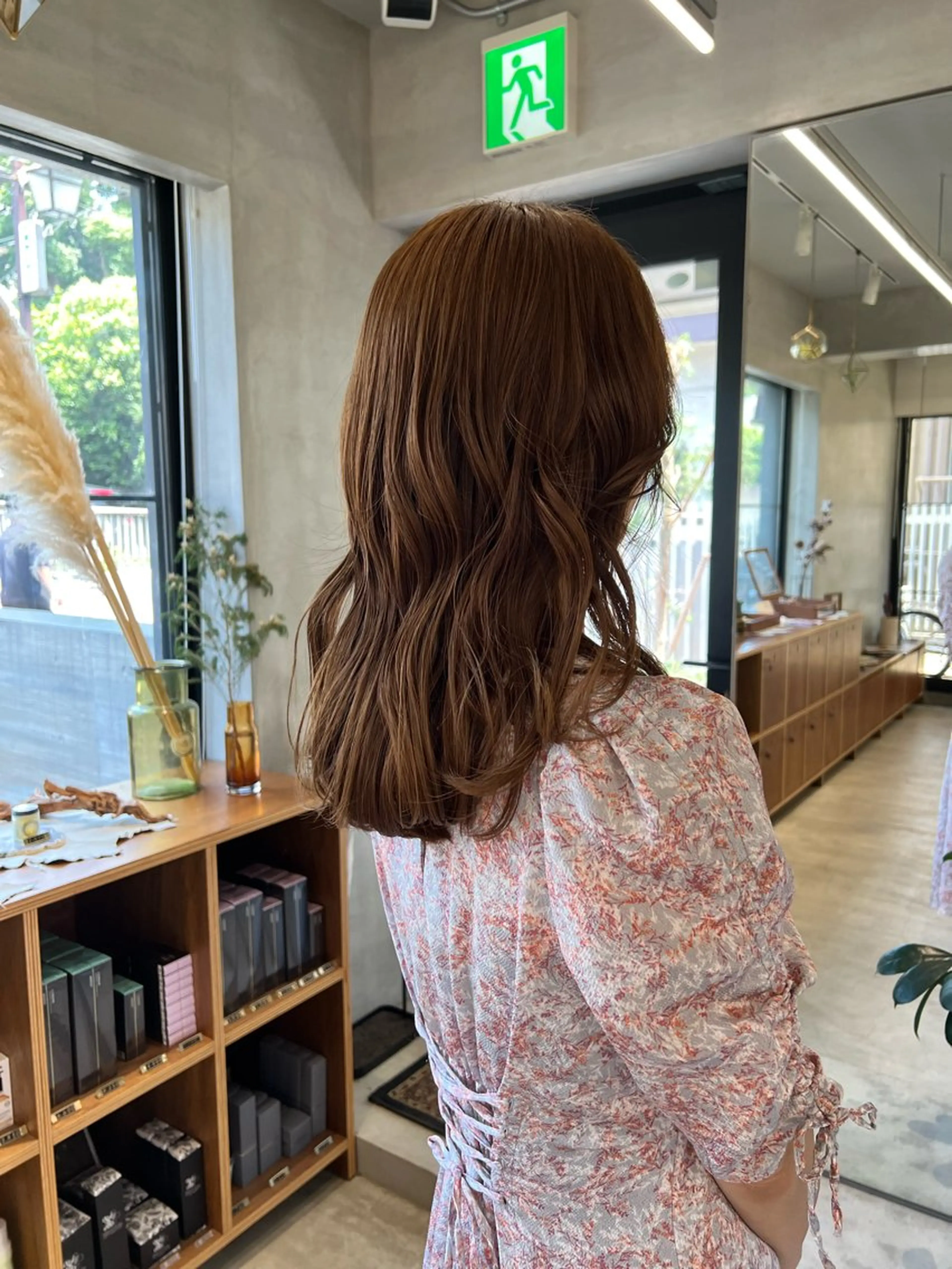 ロング カラー ベージュカラー ブラウンカラー ケアブリーチ/ ハイトーン/牧野のヘアスタイル