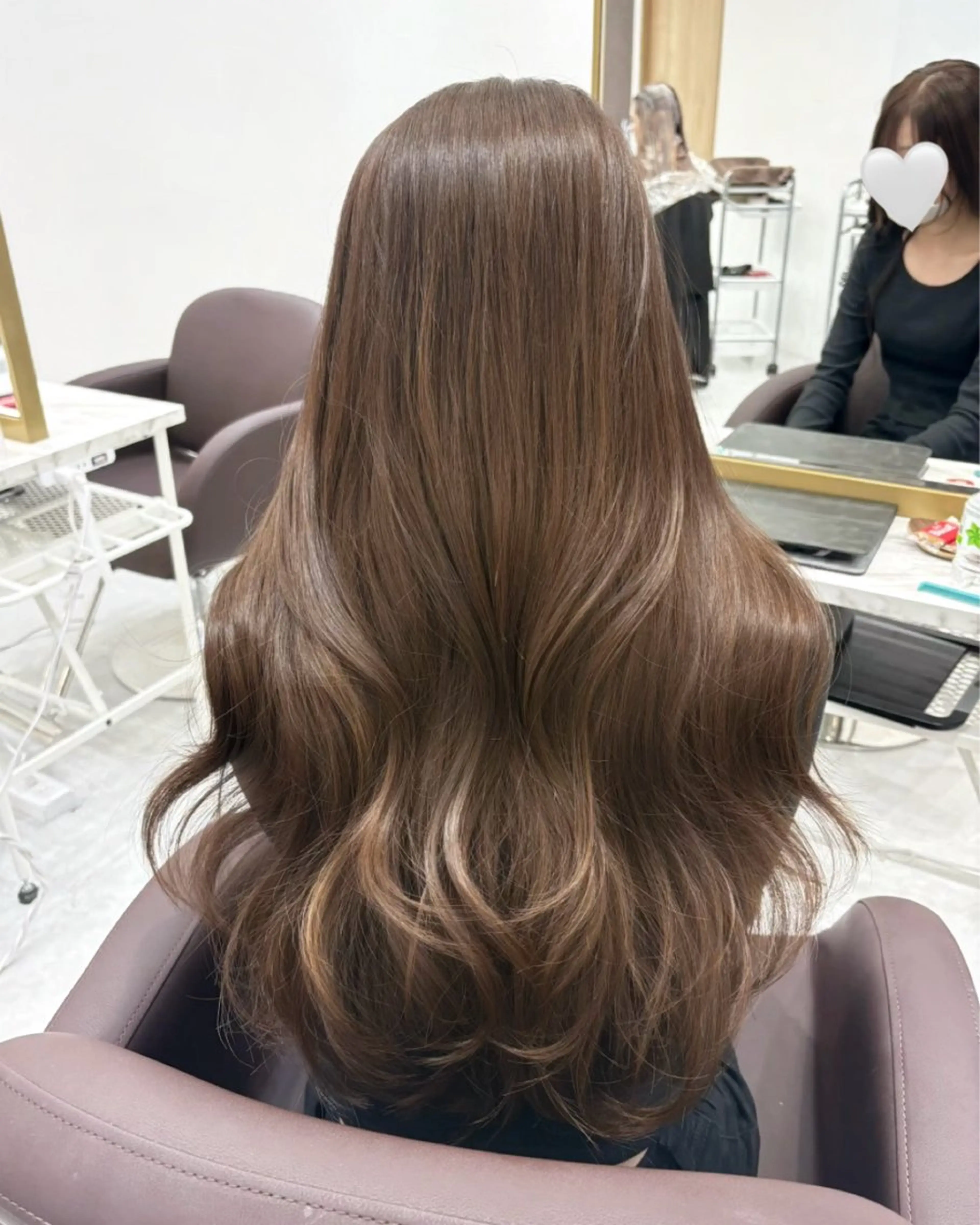 ロング カラー IS所属・横浜美容室/透明感 カラー/レイヤーのヘアスタイル