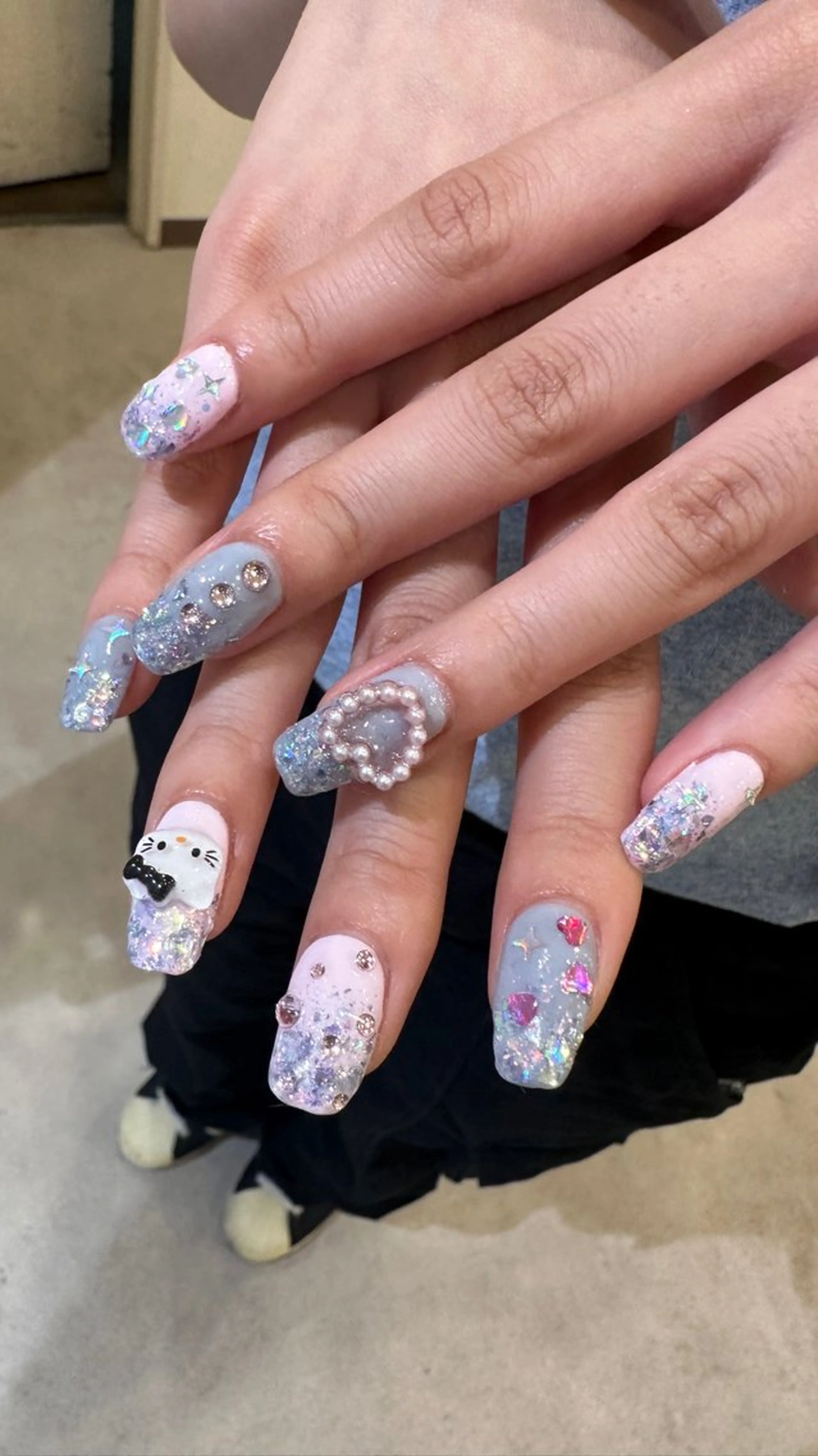 ネイル ハンドネイル 👽個性派ネイル🎀 komachiのヘアスタイル