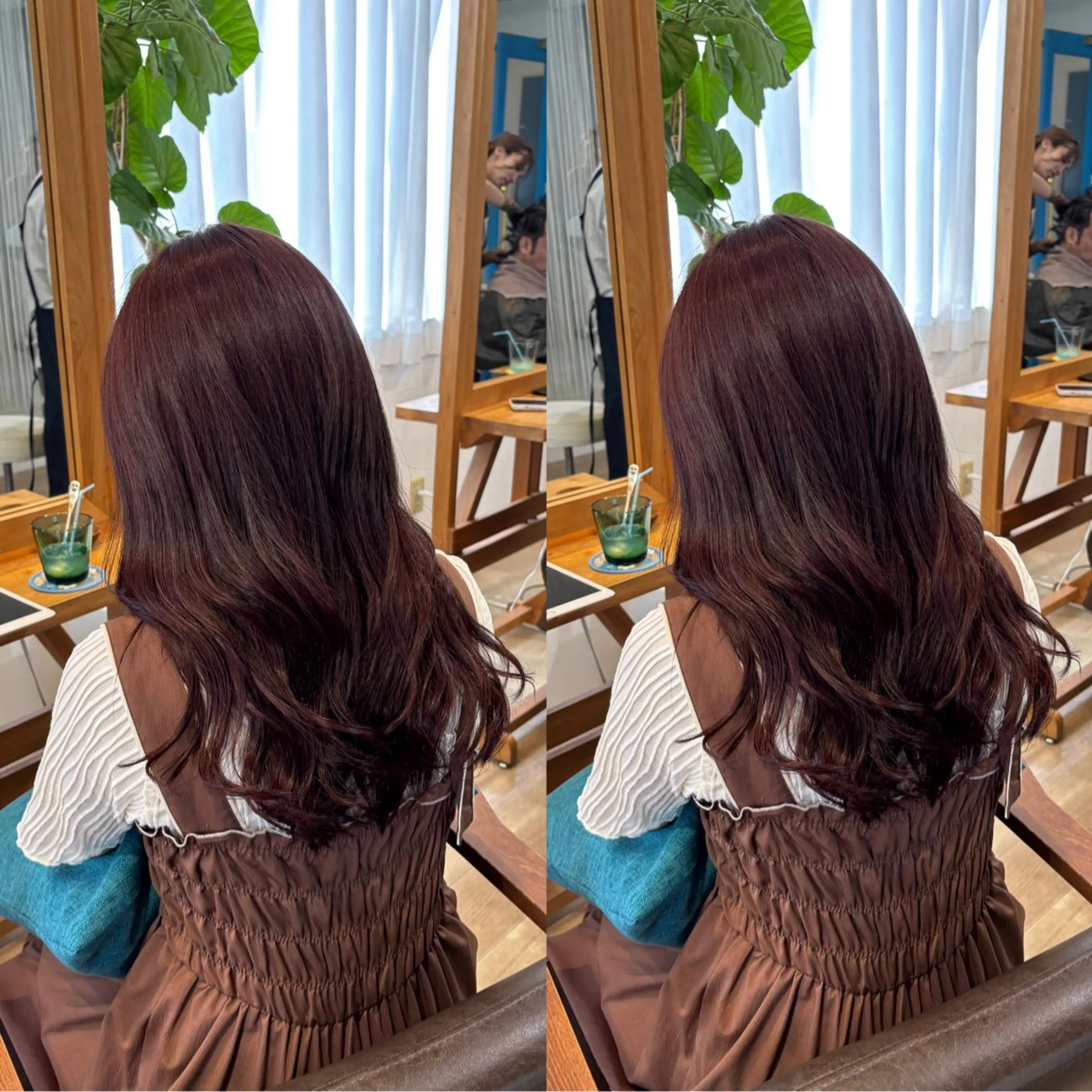ロング カラー カット ヘアカラー トリートメント RINNO🌷艶髪/ 艶カラーのヘアスタイル