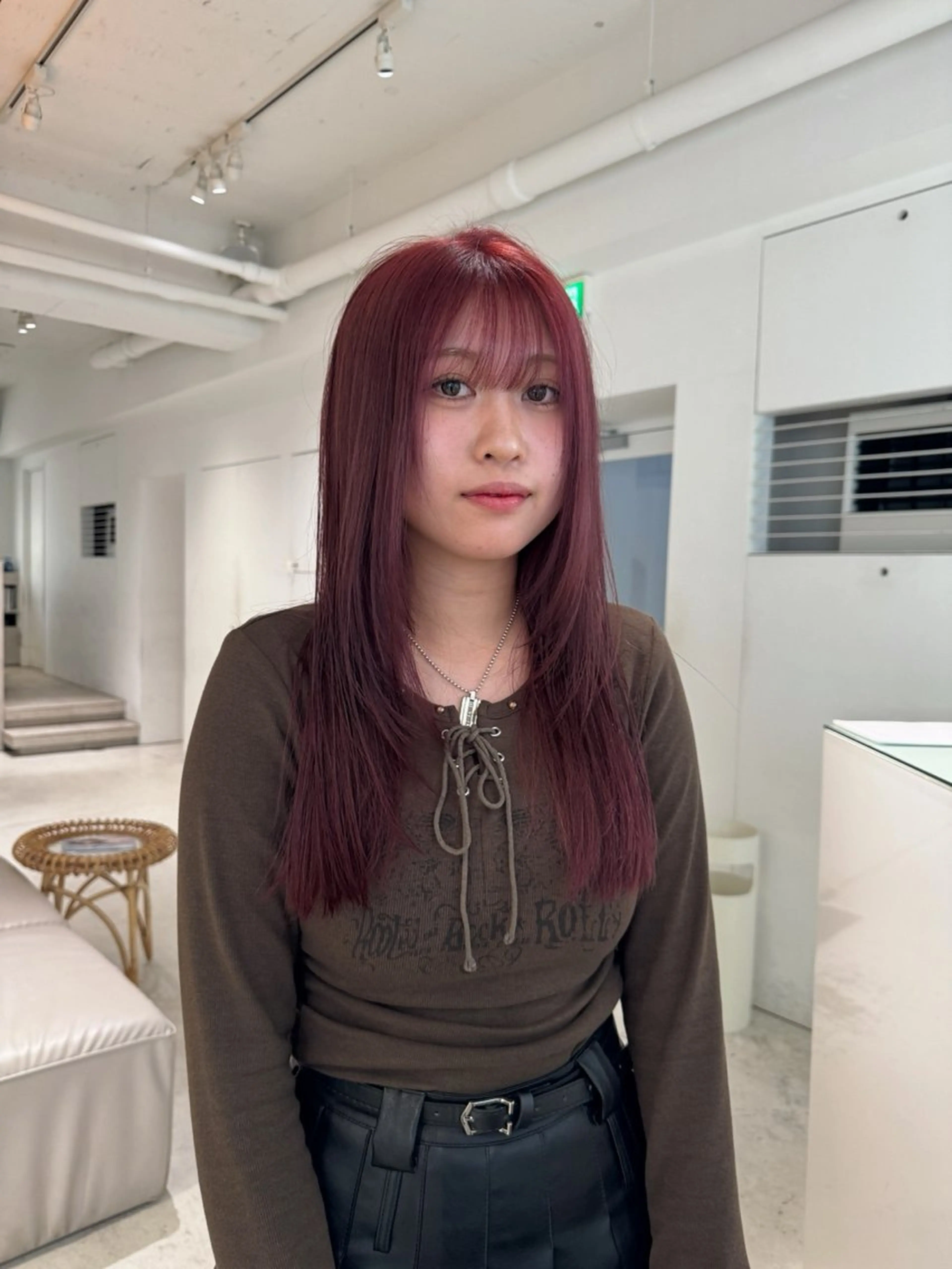 セミロング カラー カット ヘアカラー トリートメント ralme/sol 髙橋一哉のヘアスタイル