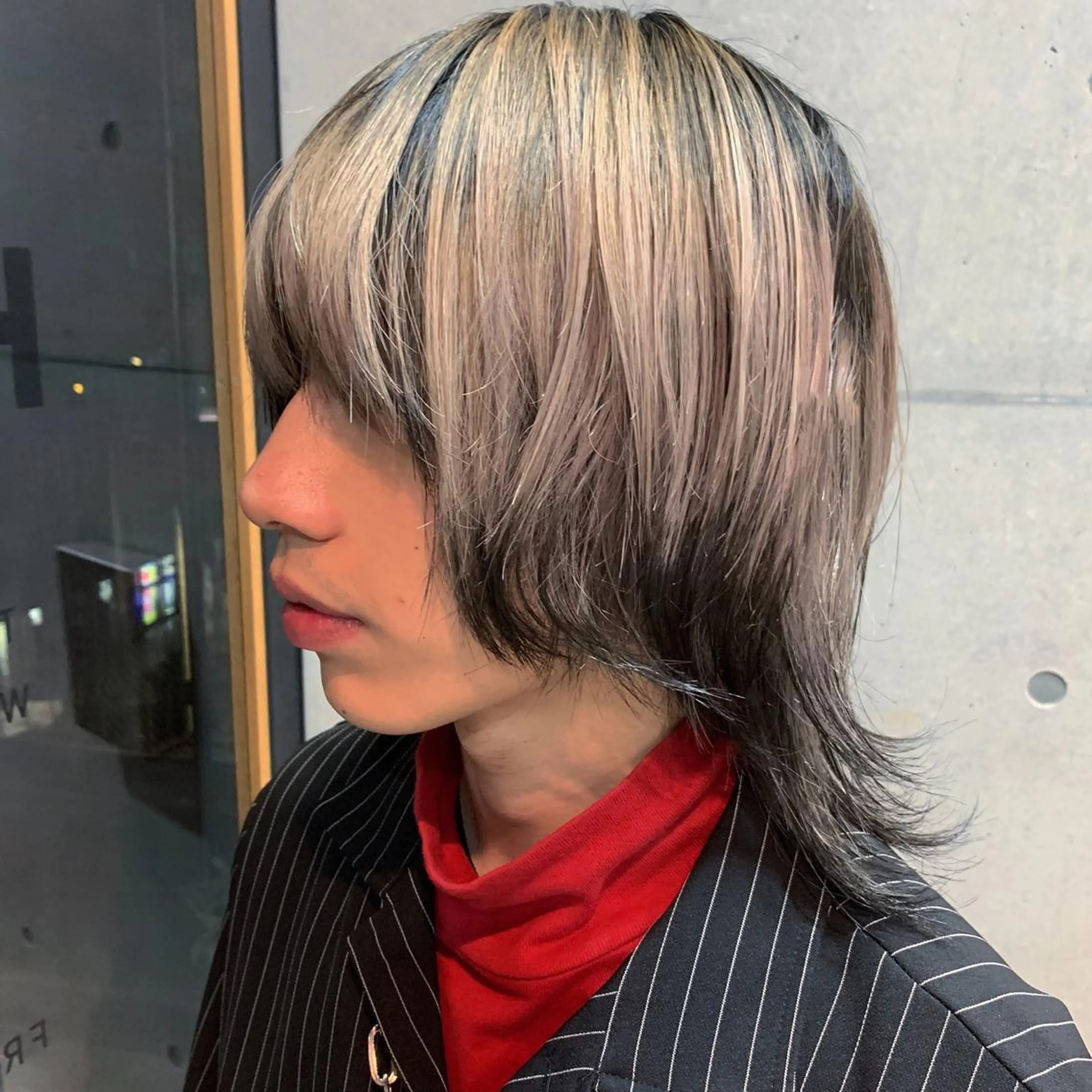 ミディアム 佐藤 純生のヘアスタイル