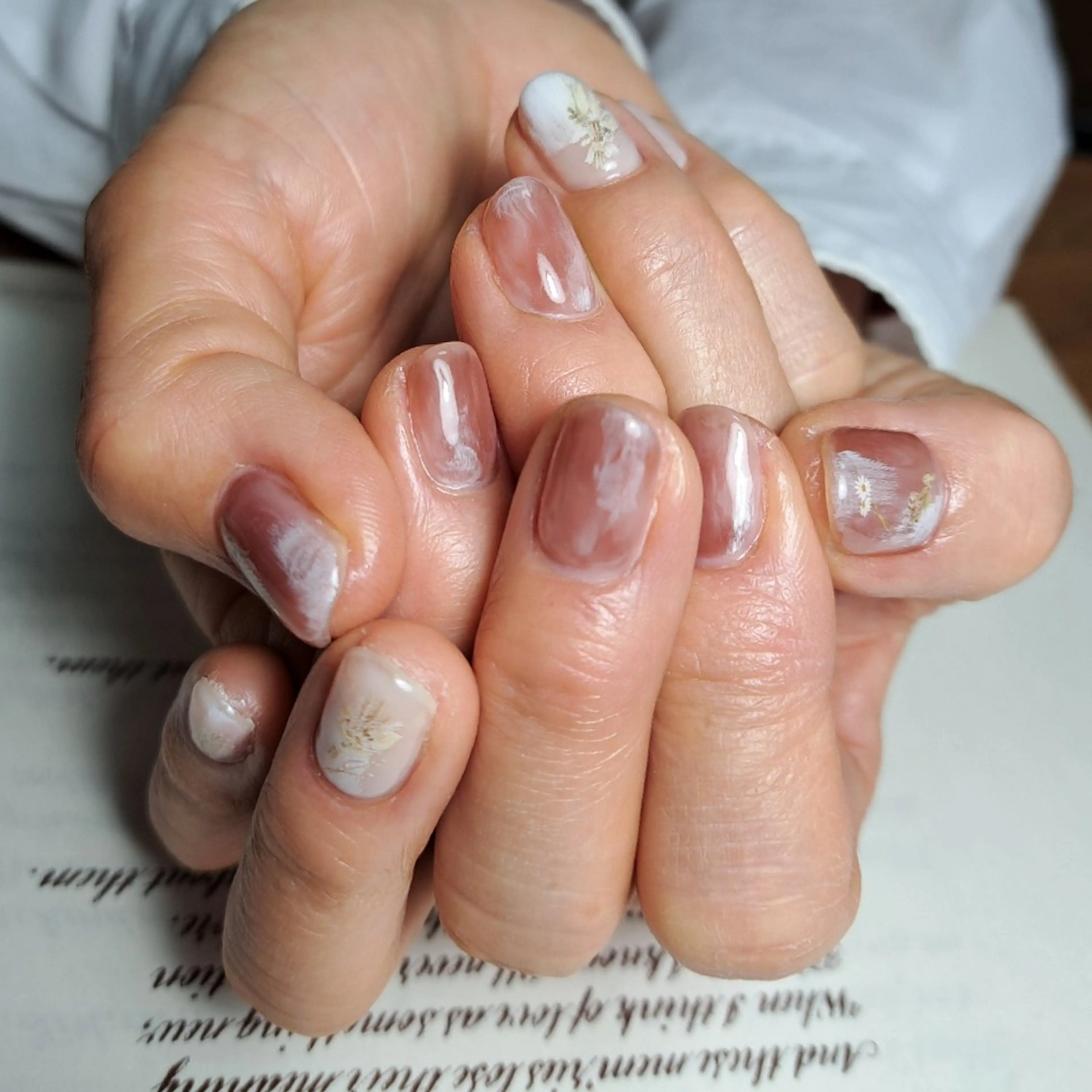 ネイル ニュアンスネイル HAYASHI  Nのネイルデザイン