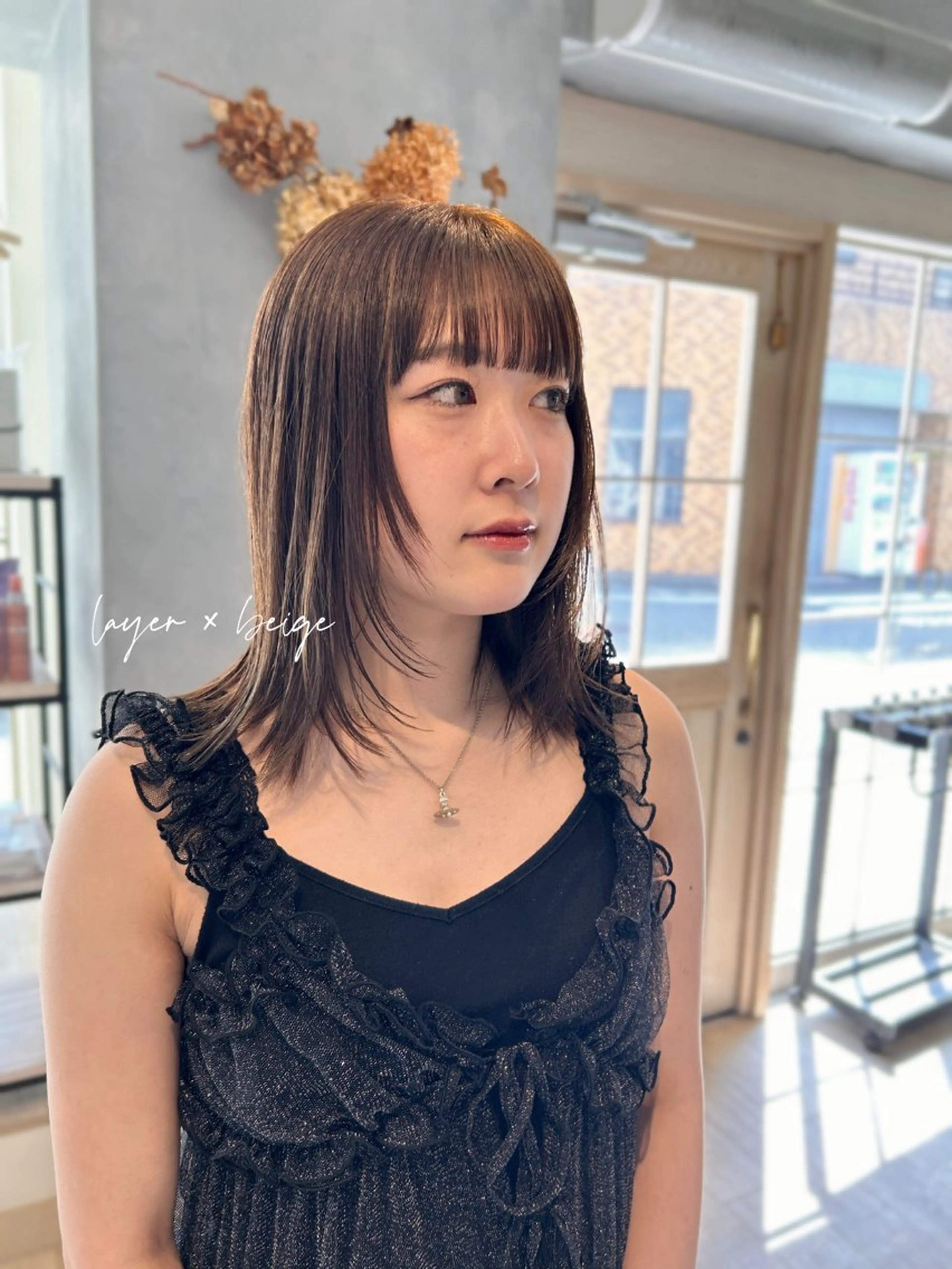 ミディアム カラー kanami - ROCCO -のヘアスタイル