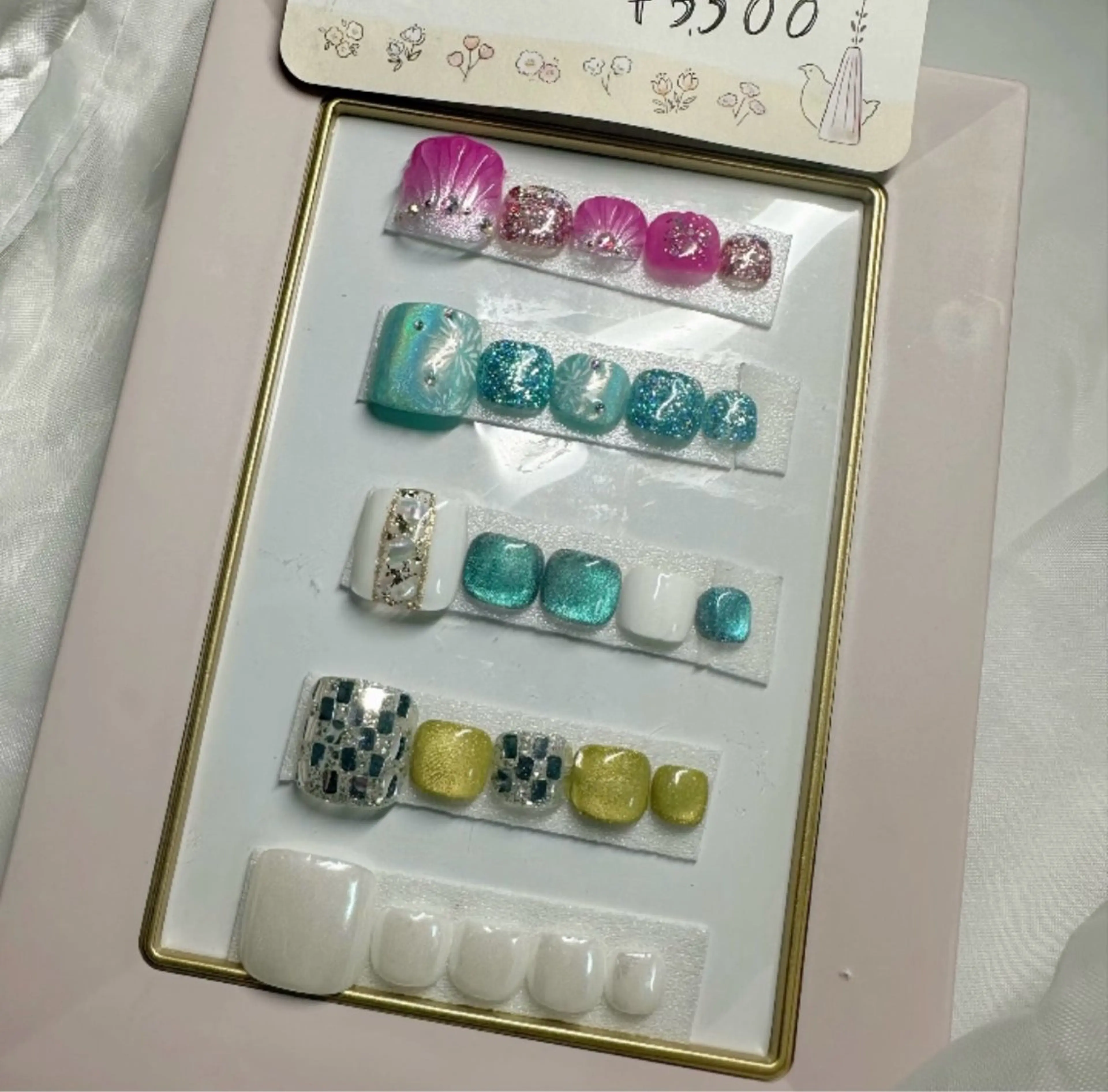 ネイル フットネイル -yuu-所属・Lino ﾟのネイルデザイン