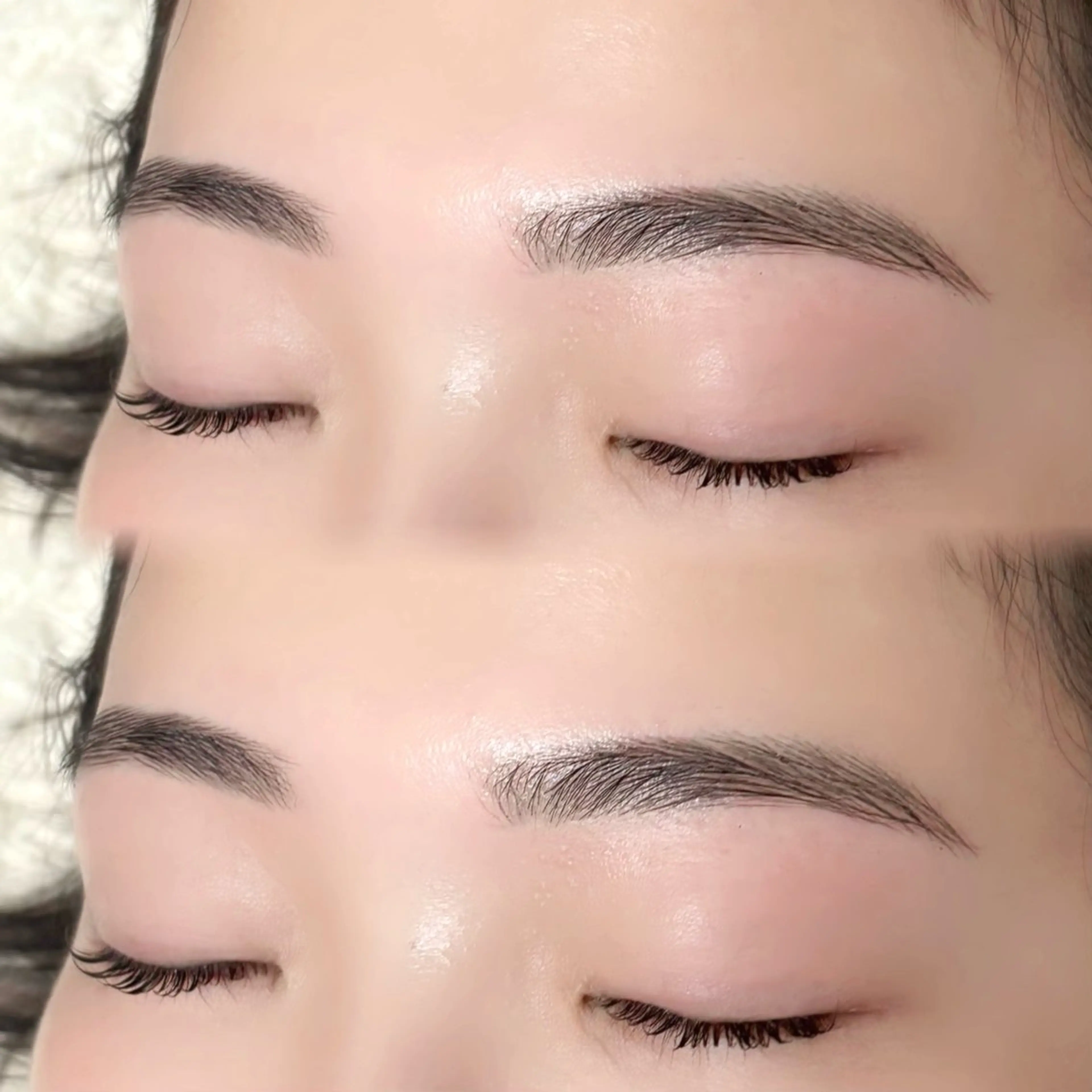 アイブロウ ワックス脱毛 眉カット meg .のマツエク・マツパデザイン