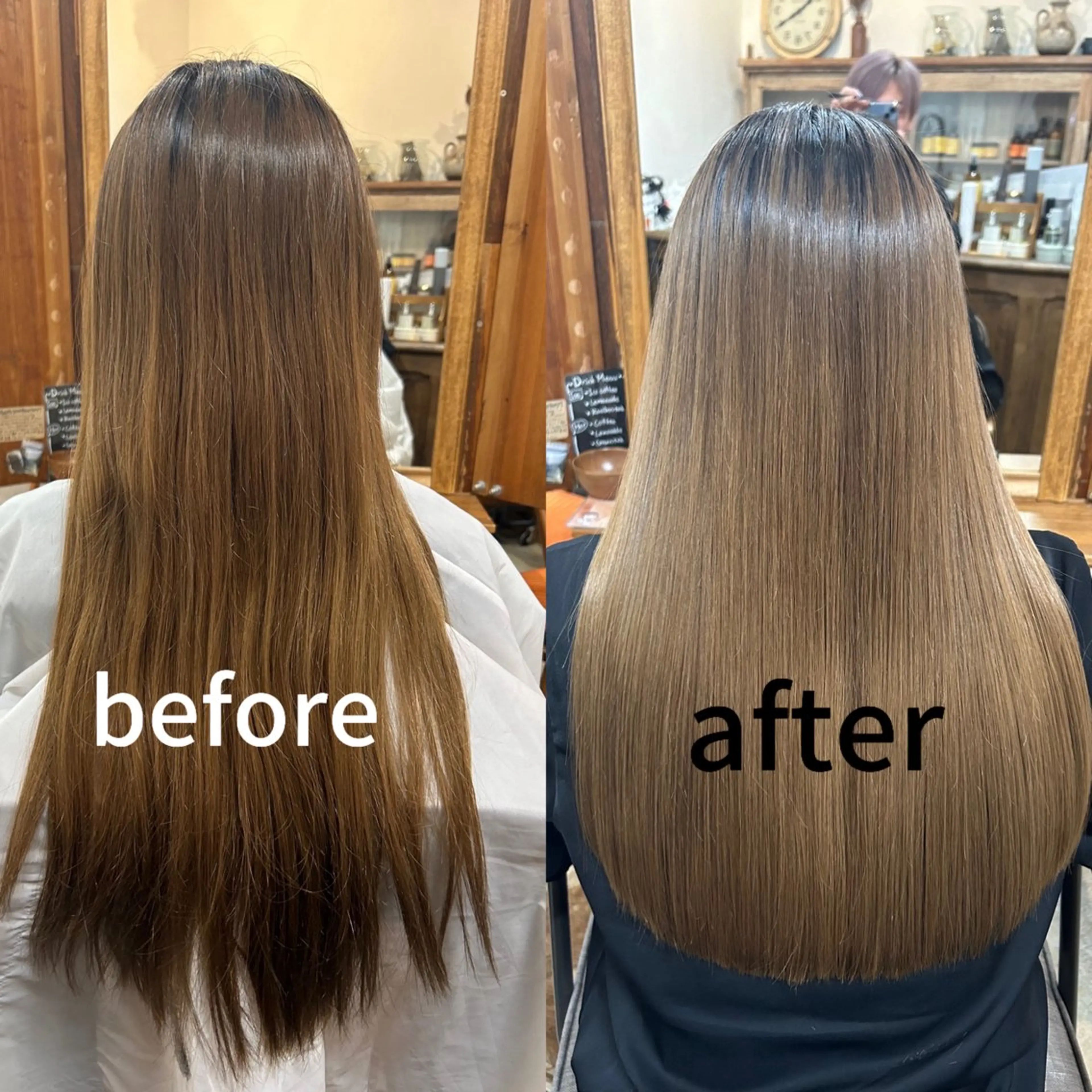 縮毛矯正＆似合わせカット&3ステップトリートメントの写真