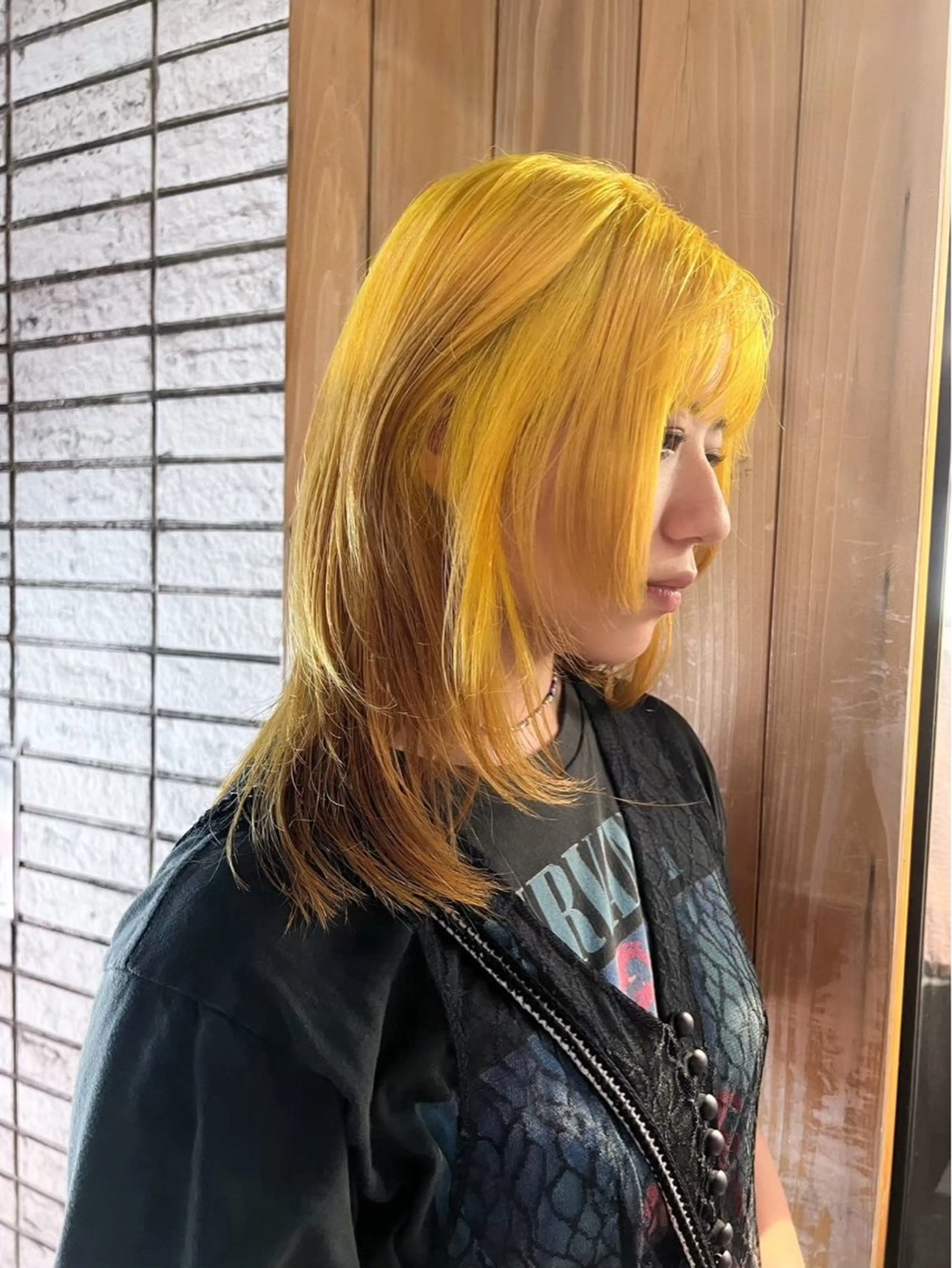 セミロング カラー モテ艶カラー/ KaRin👼🏻のヘアスタイル