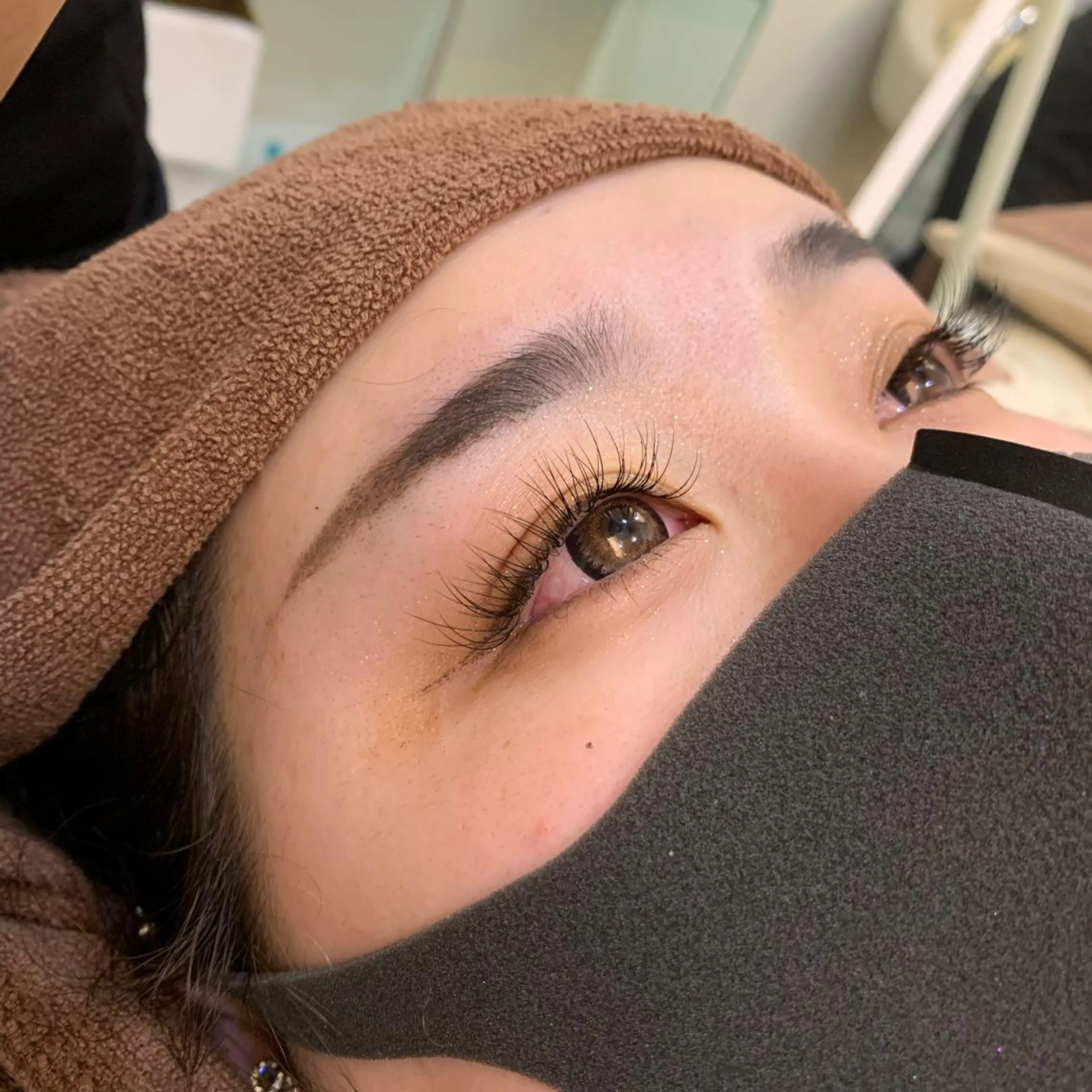 マツエク・マツパ マツエク 似合わせカット暖色 カラーhiyonaのヘアスタイル