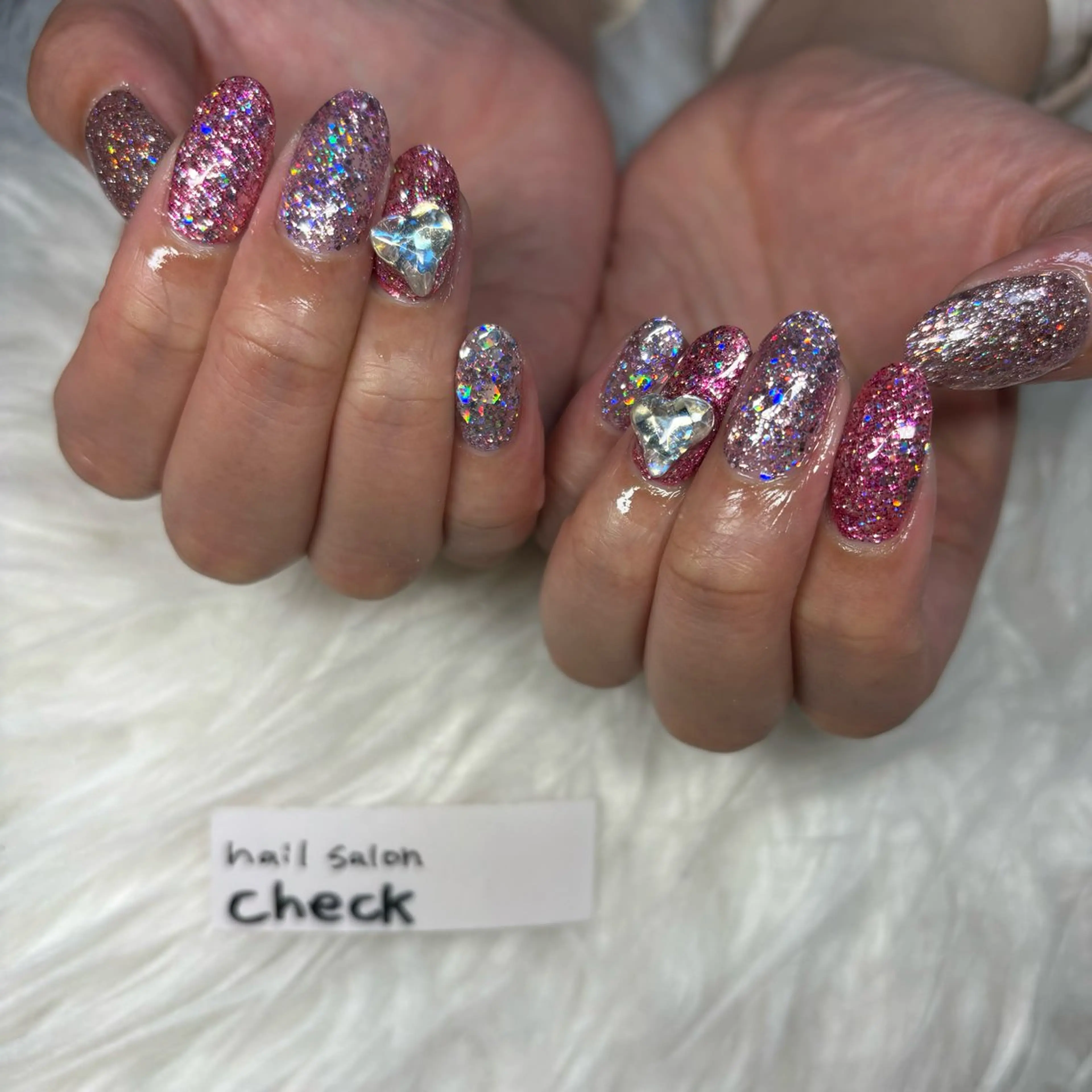 ネイル アートネイル ニュアンスネイル スカルプネイル 春ネイル 夏ネイル ハンドネイル ーCHECKー ちあきのネイルデザイン