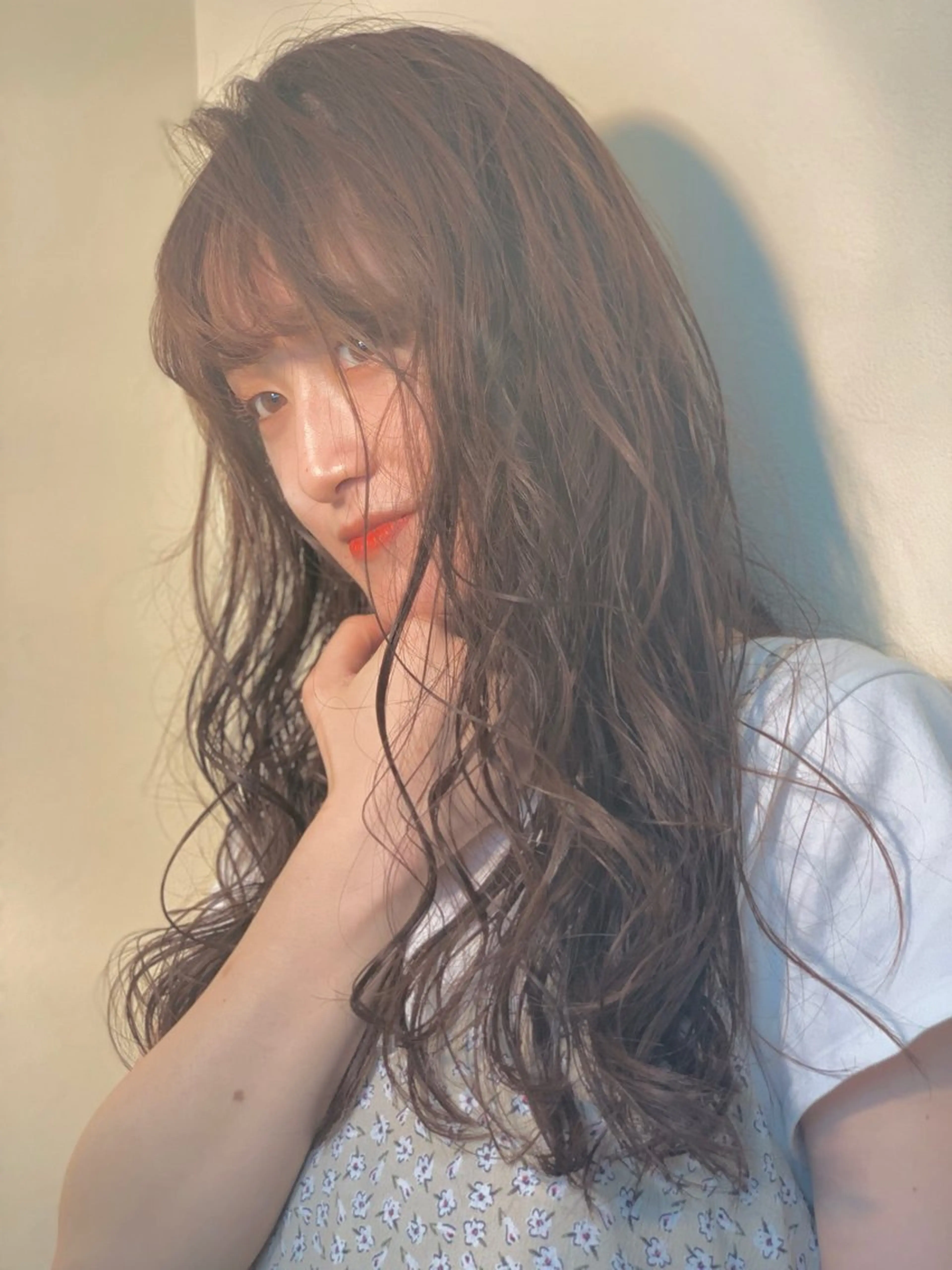 ロング カラー ベージュカラー 🎀tokute ナオ🧸のヘアスタイル