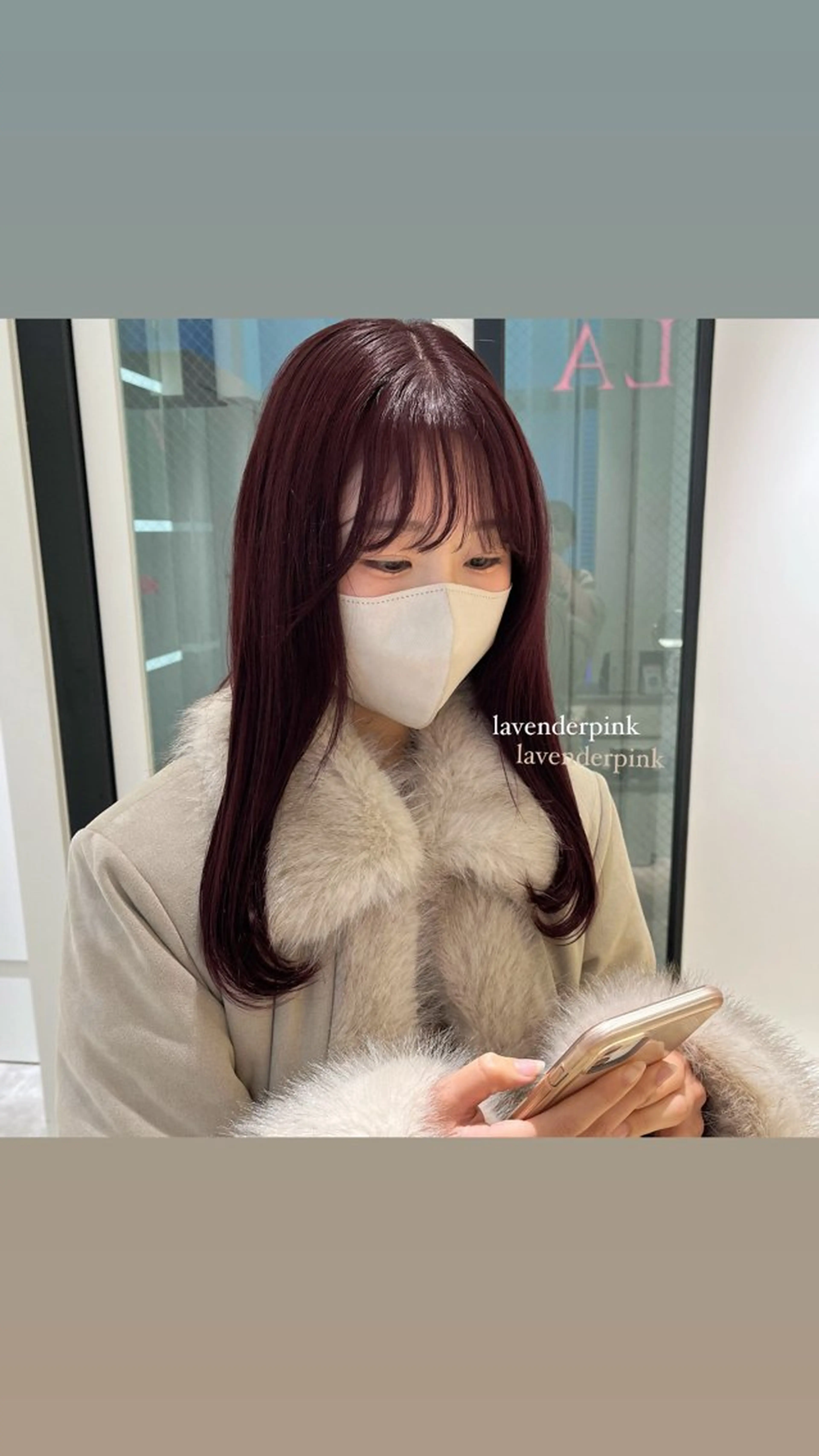 セミロング カラー ParveMix ♡白神みやびのヘアスタイル