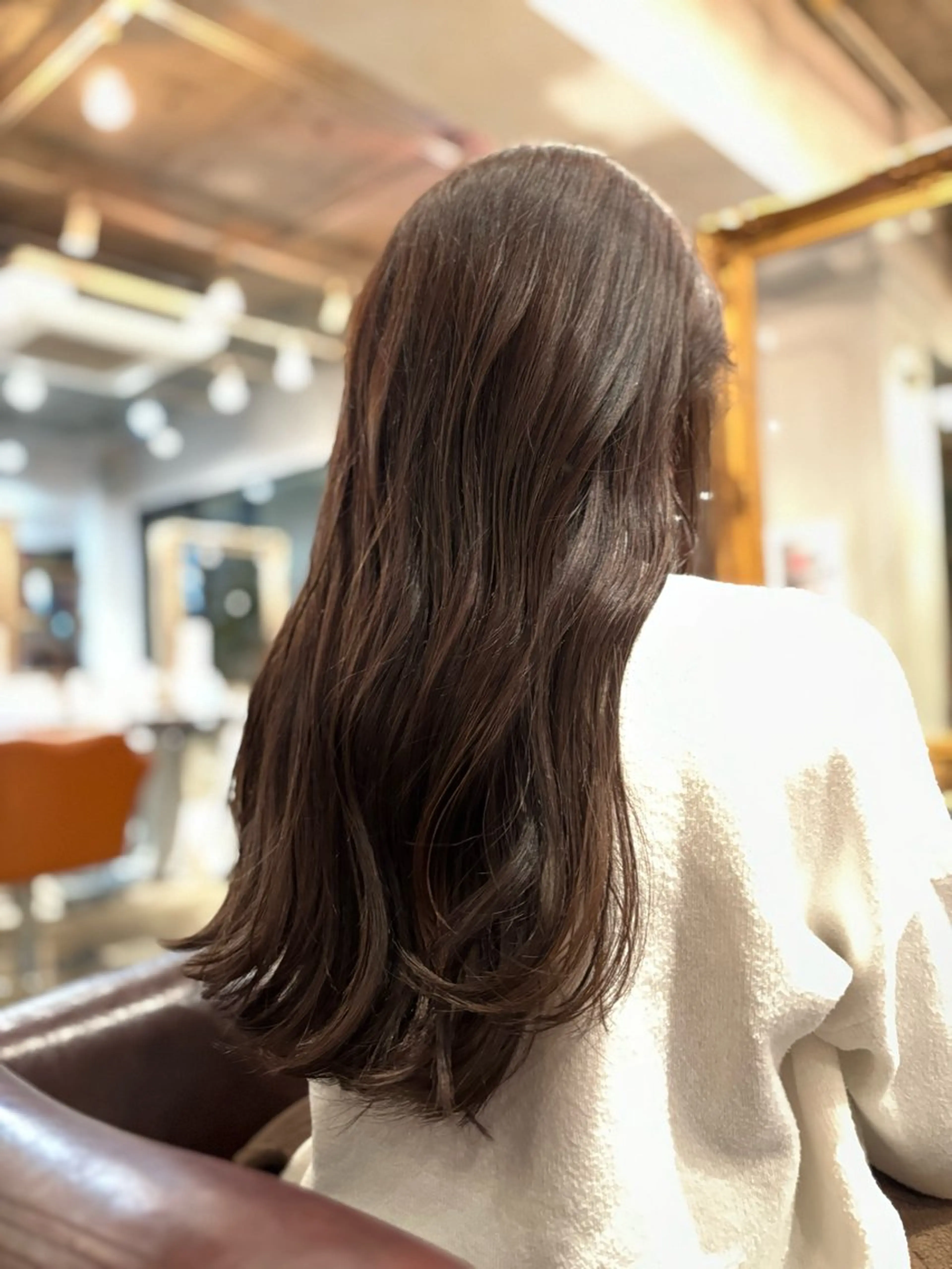 カラー 髪質改善カラー ブラウン🤎YUMEのヘアスタイル