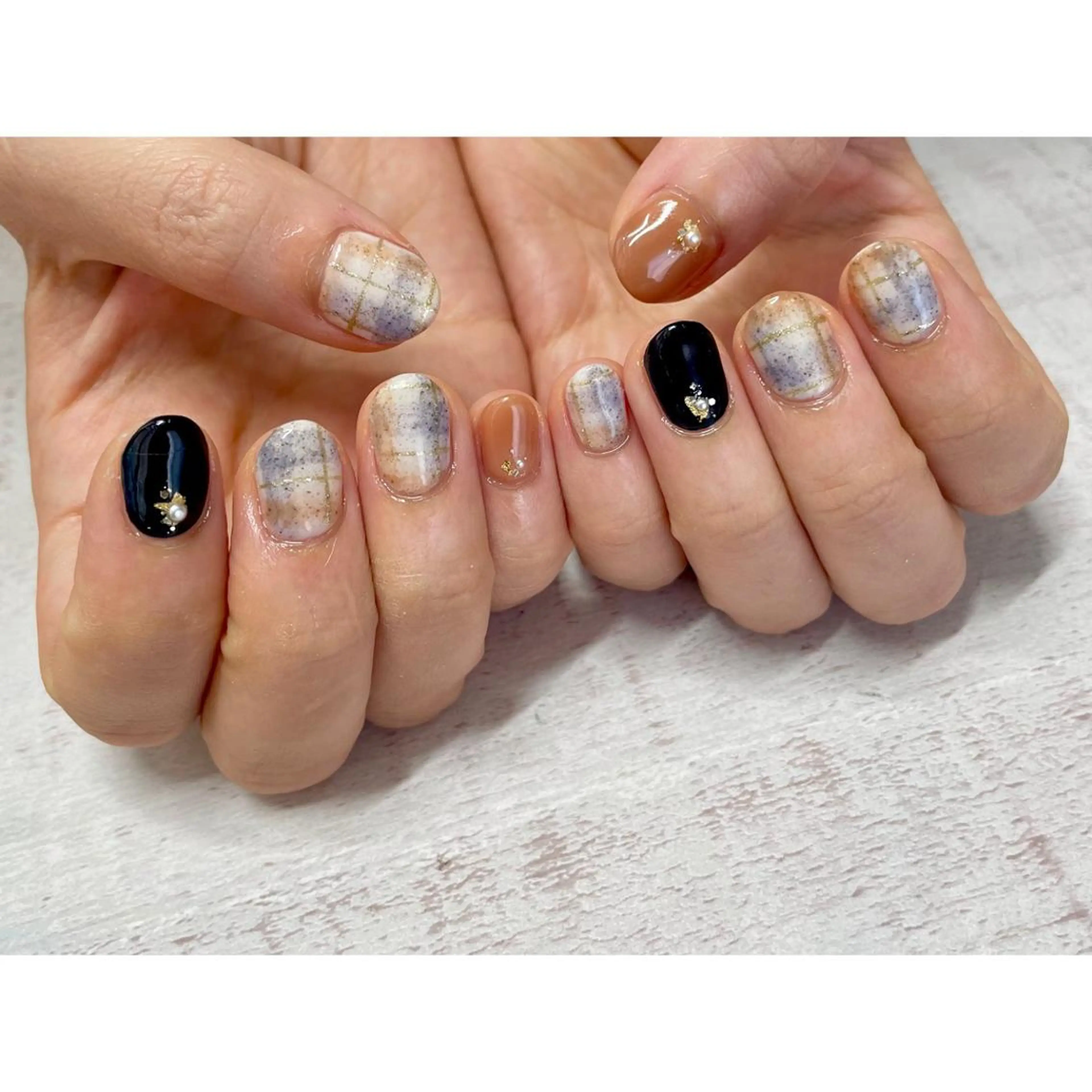 ネイル 𖡼 yumenoのネイルデザイン