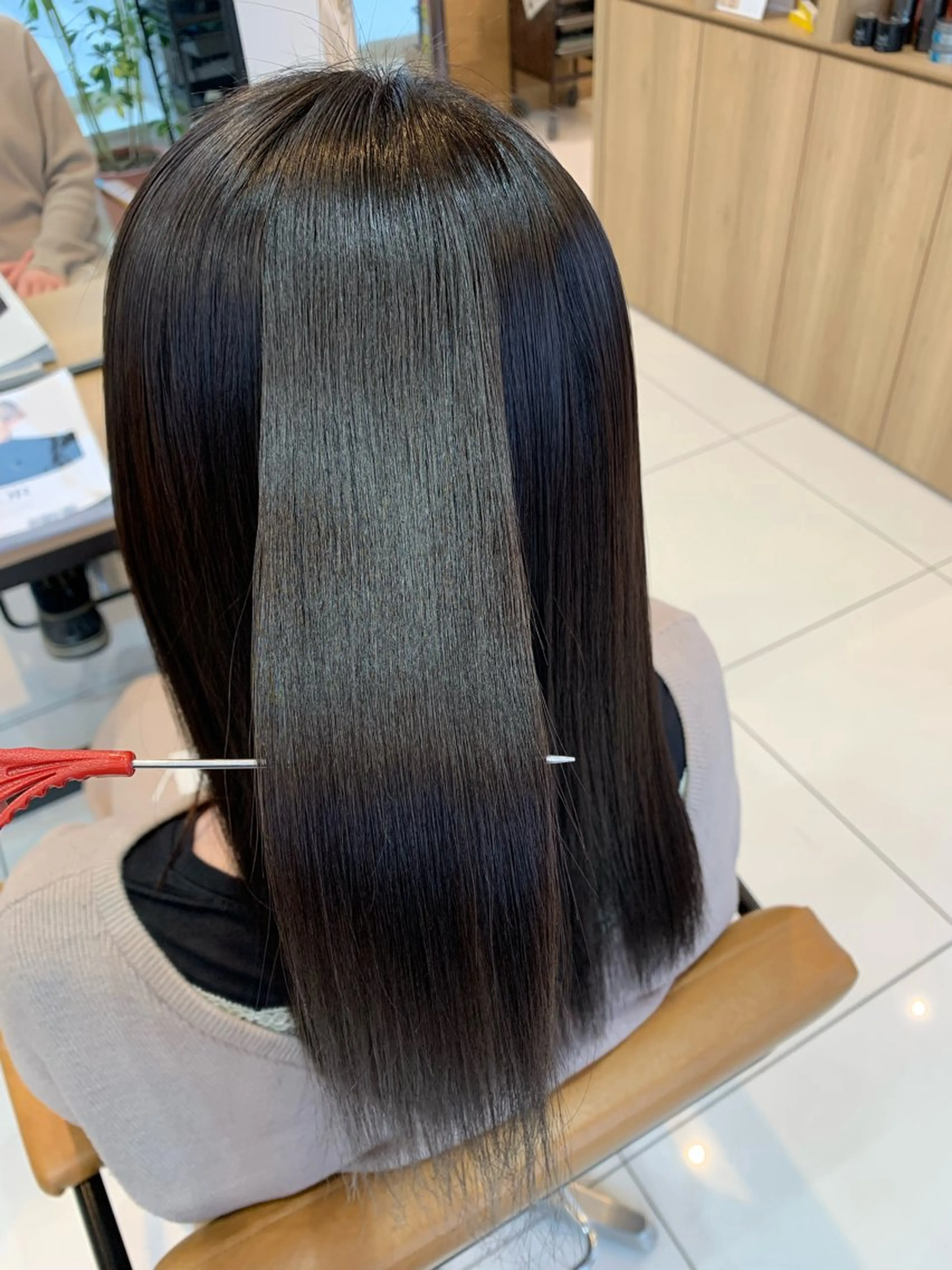 セミロング ルクール上越店　林 郁弥のヘアスタイル