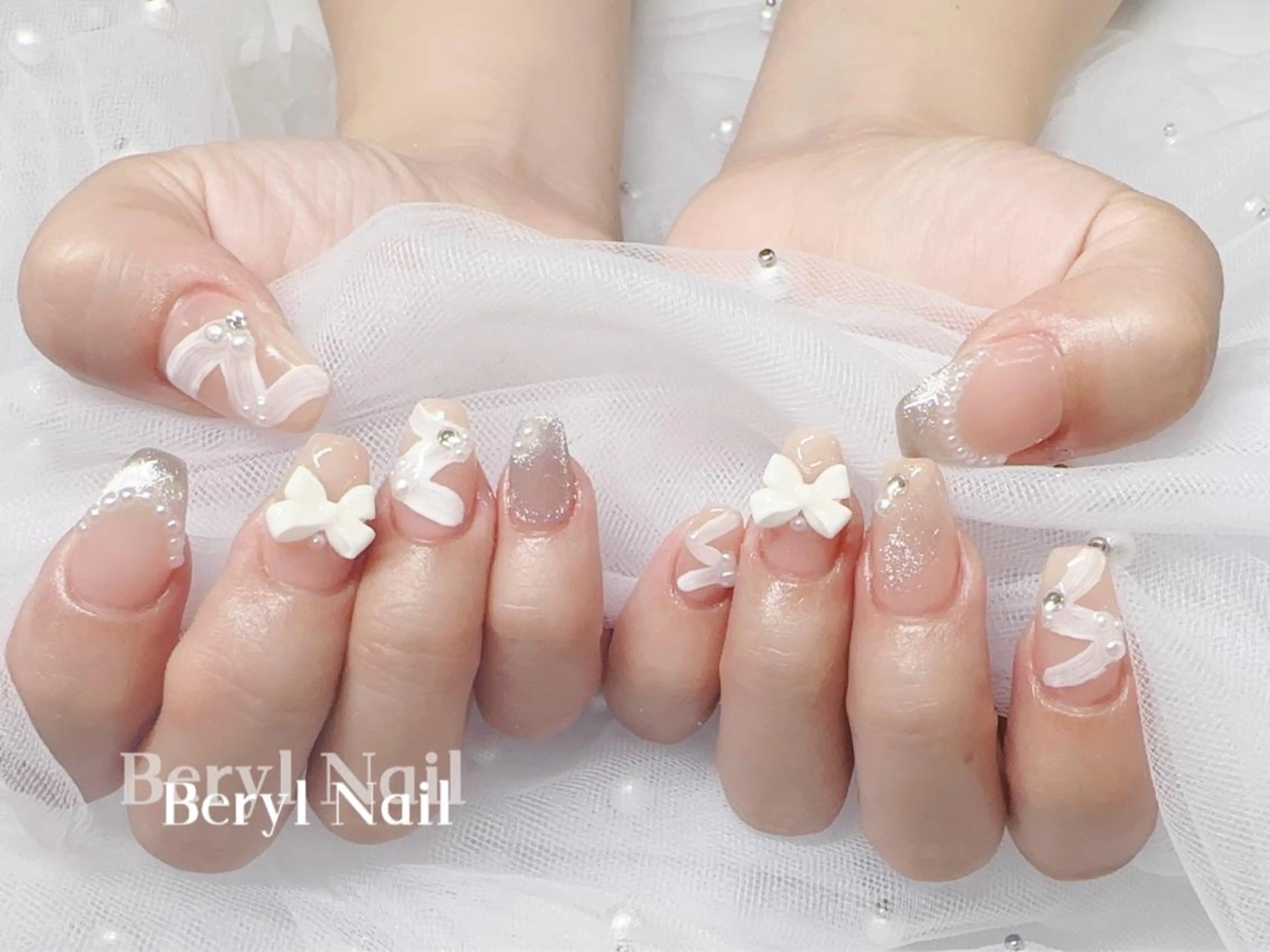 セミロング Beryl Nail所属・Beryl Nail 新大久保のネイルデザイン