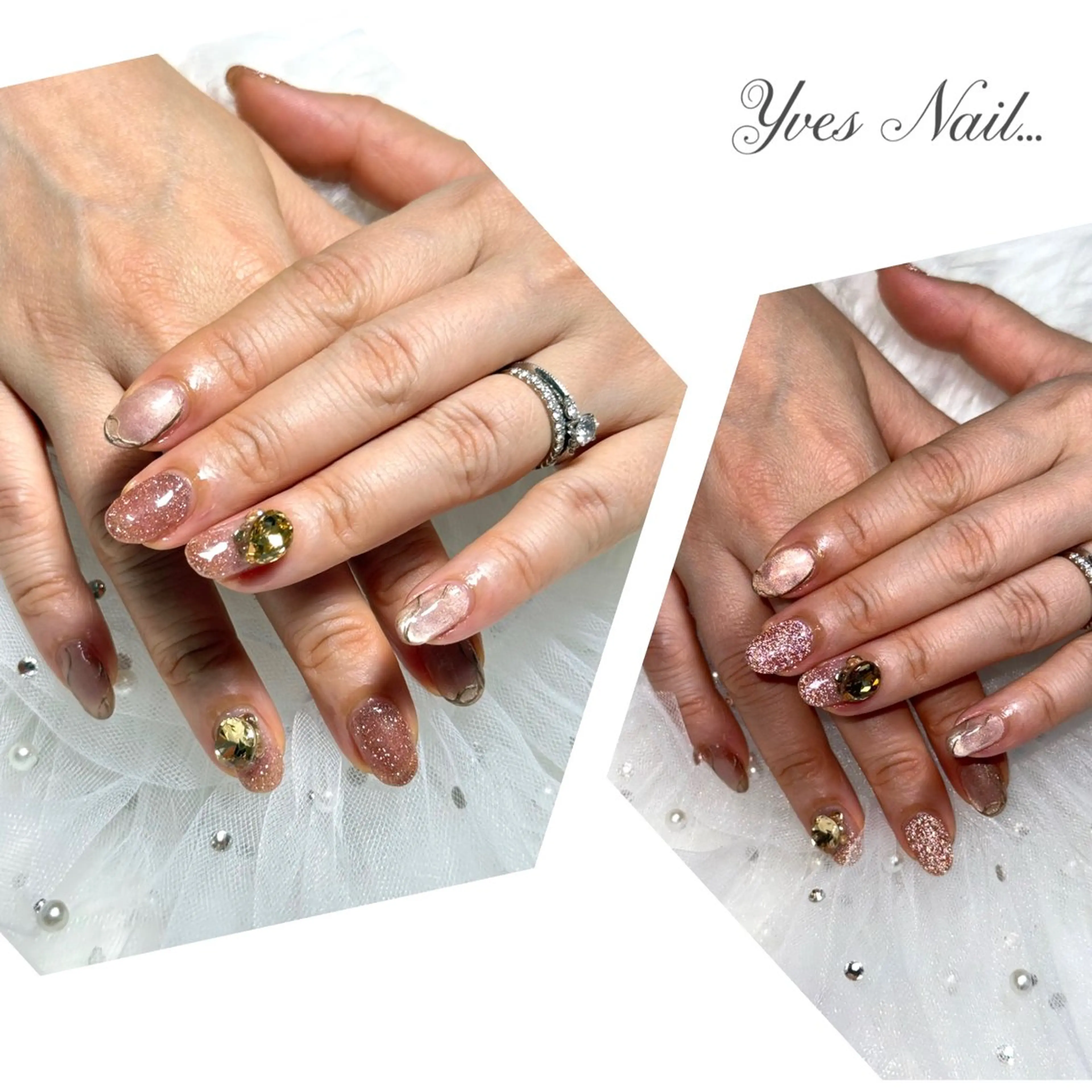 ネイル マグネットネイル ハンドネイル kanno yのネイルデザイン