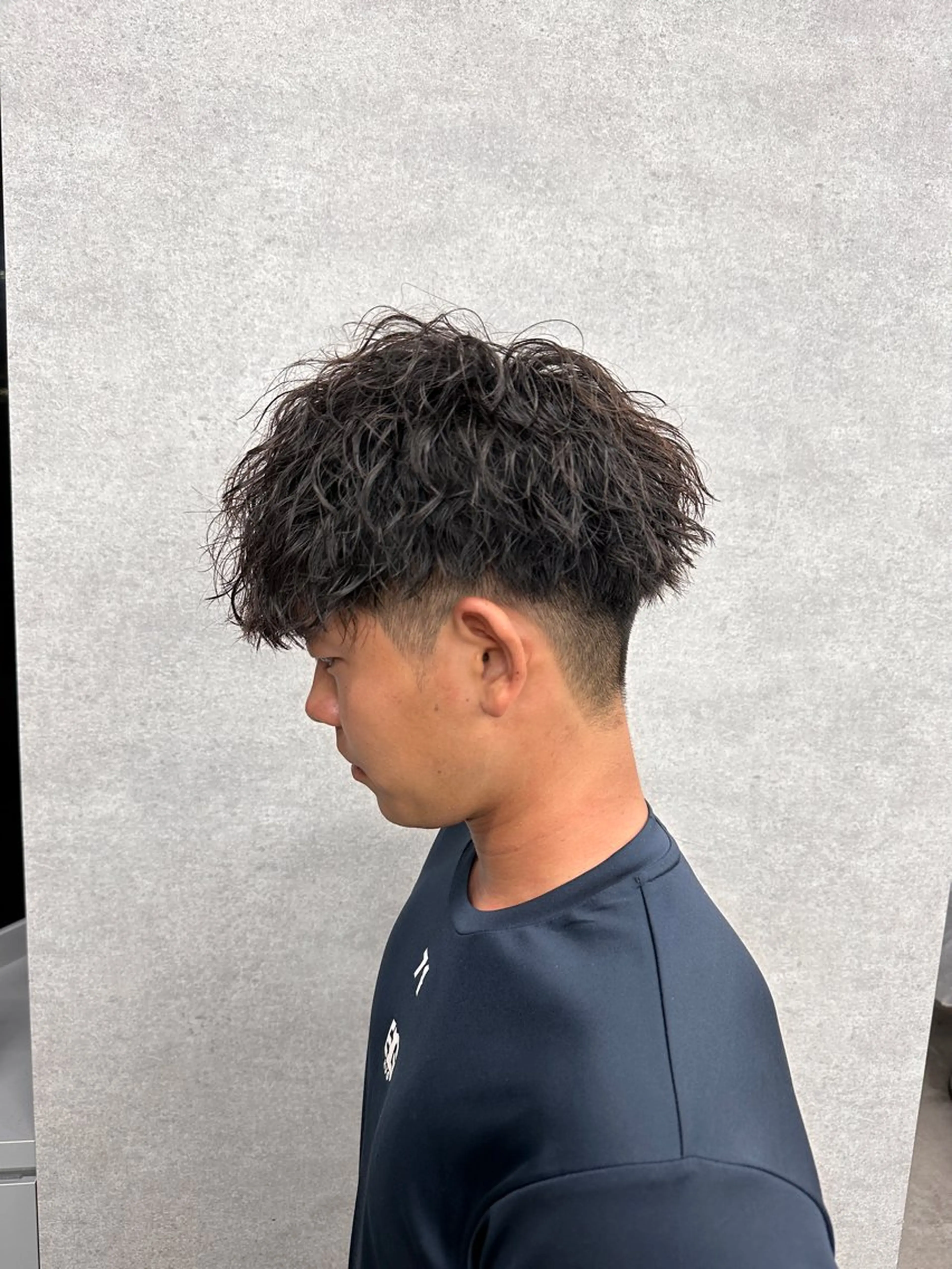 ショート パーマ メンズ 【メンズサロン】 BLUCK 横浜のヘアスタイル