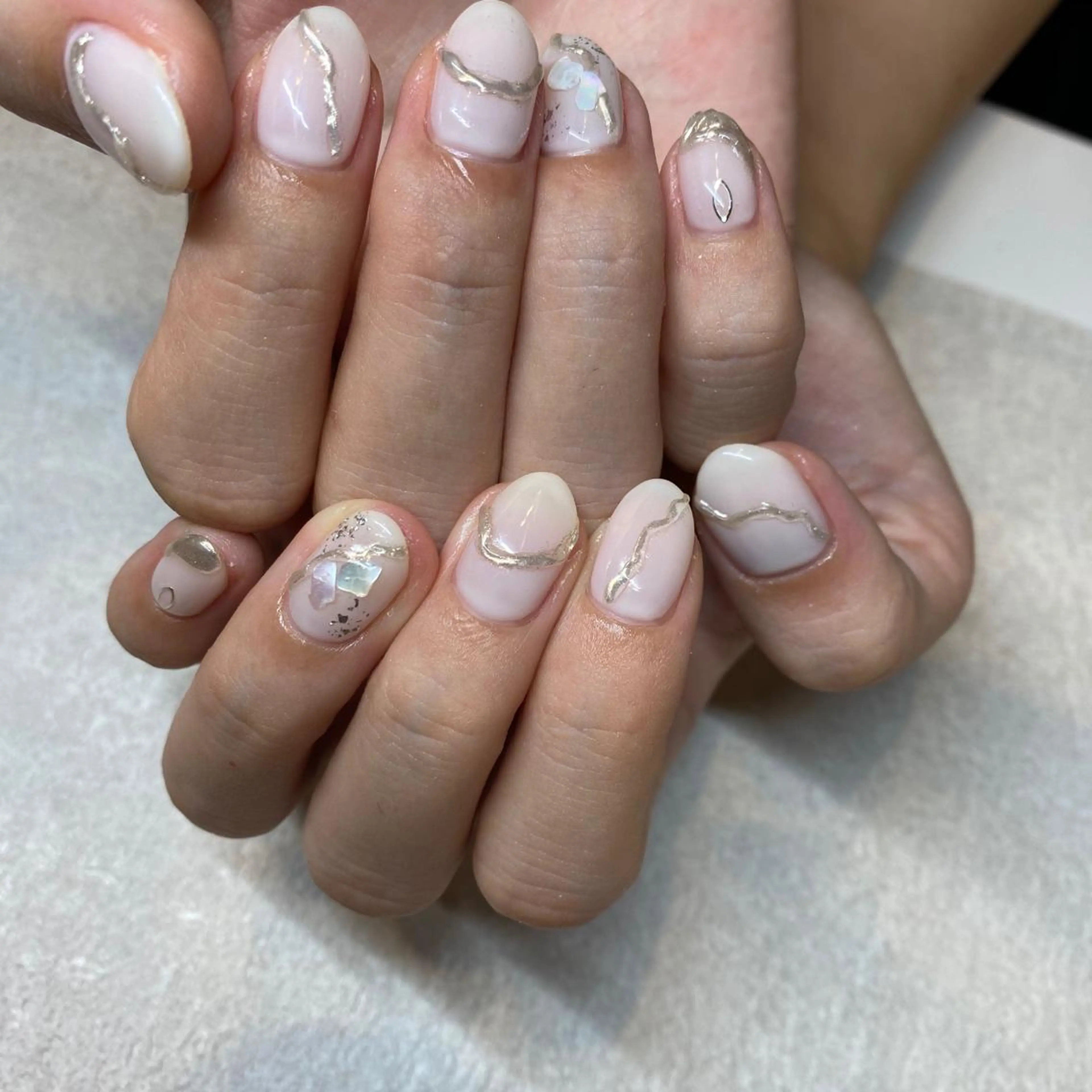 ネイル ハンドネイル NORA nail UMEDAのネイルデザイン