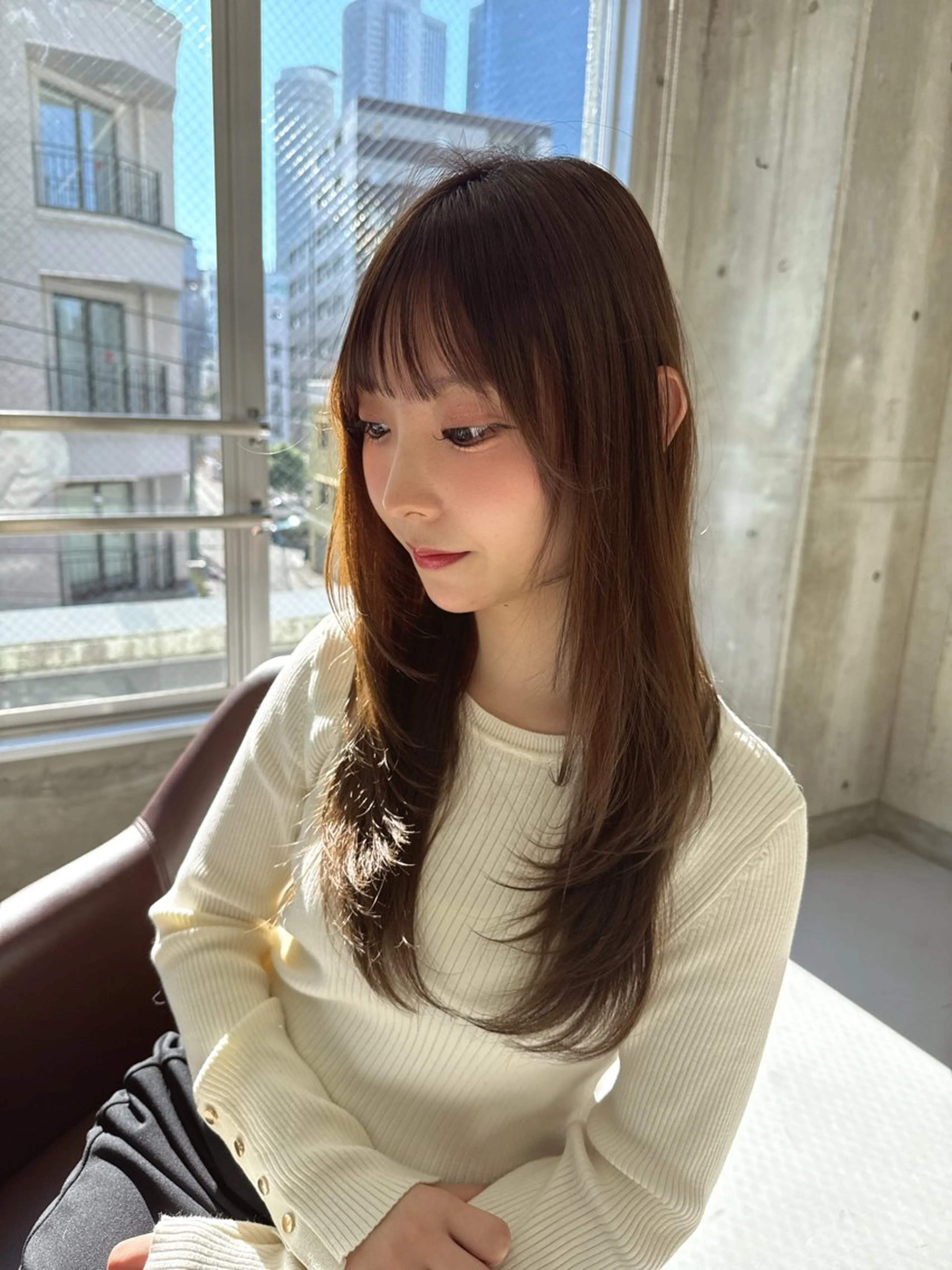 ロング カラー Lond Alexia所属・金山/ブリーチなし /透明感/ゆうきのヘアスタイル