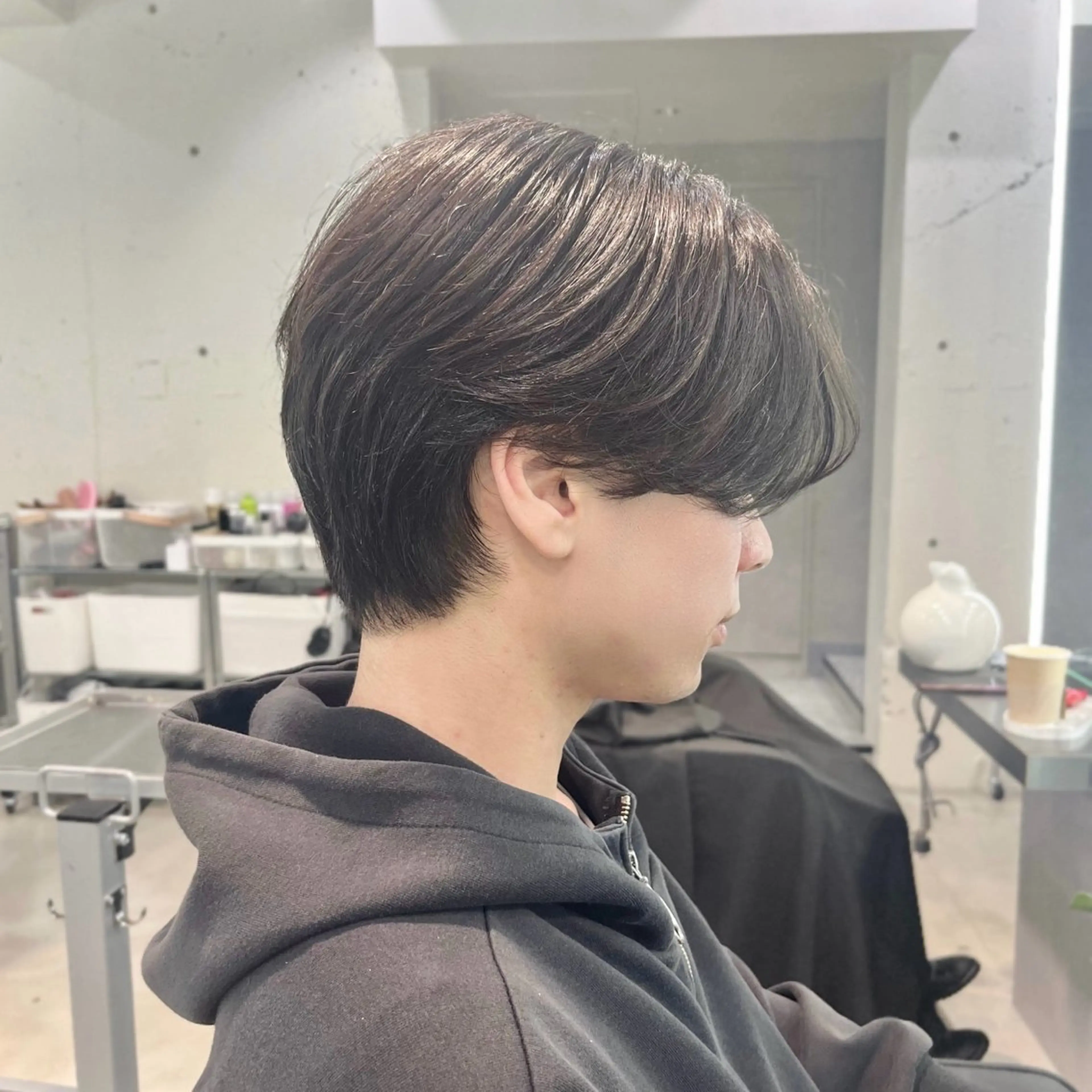 パーマ メンズ メンズ韓国風 メンズパーマ カット パーマ 韓国メンズヘア☆ 韓国ボブYUTOのヘアスタイル
