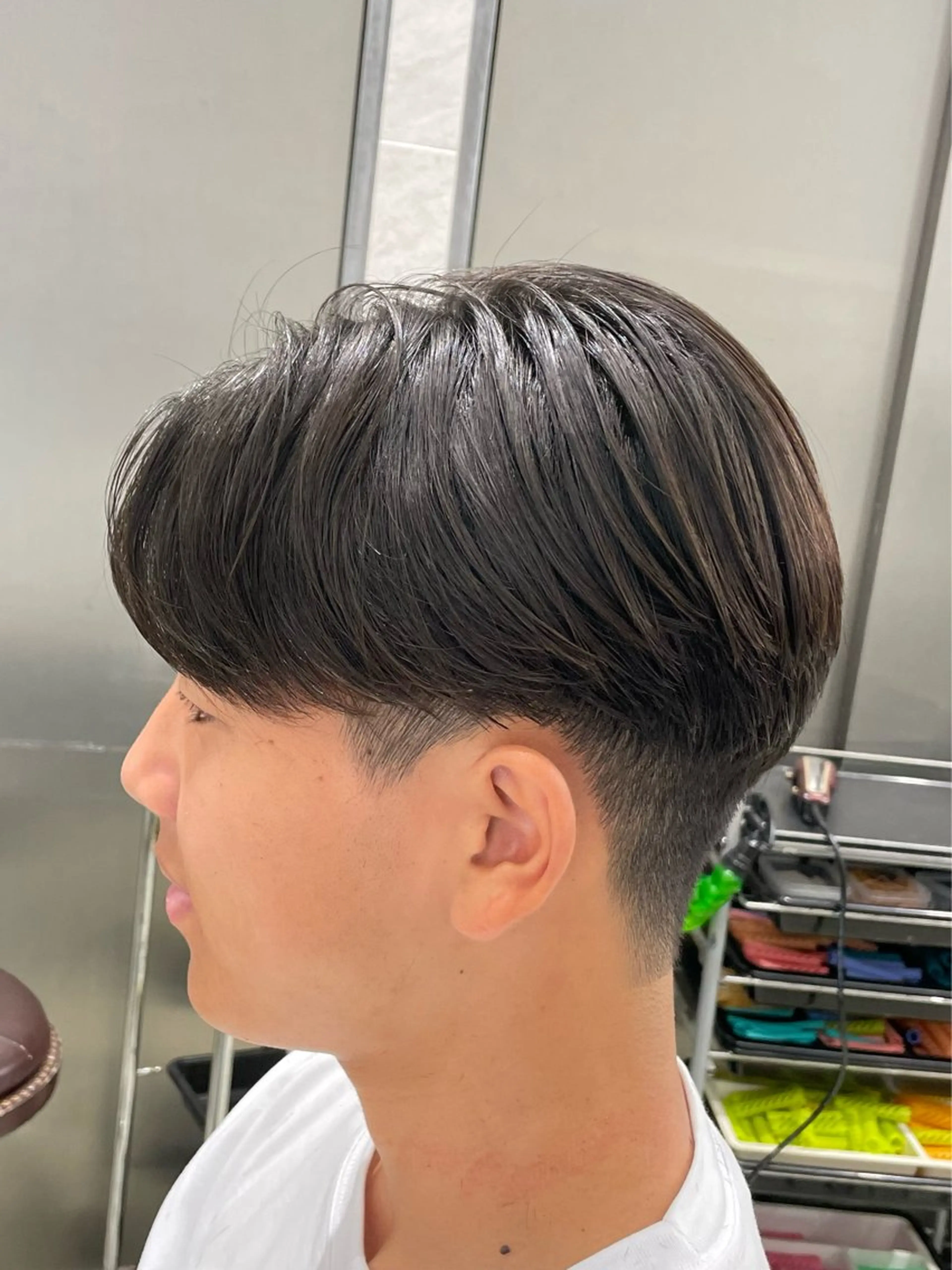 ショート メンズ 縮毛矯正 カット 縮毛矯正 メンズ特化🔥 金子直斗のヘアスタイル